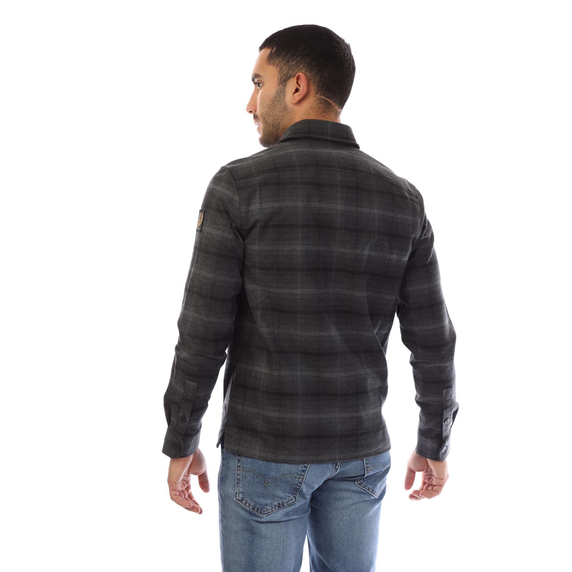 Grey - Belstaff - Corduroy Fallgate Shirt - 2