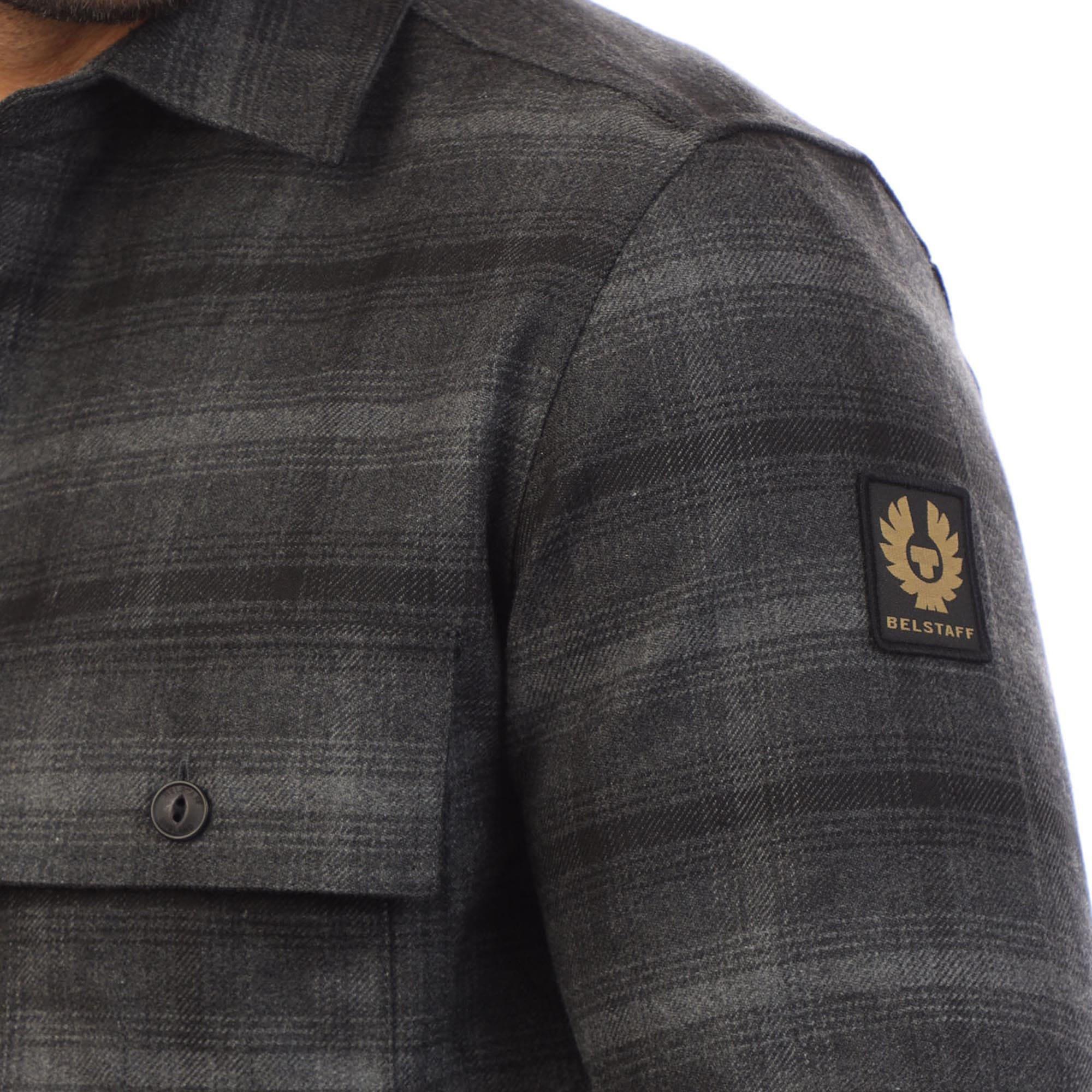 Grey - Belstaff - Corduroy Fallgate Shirt - 3