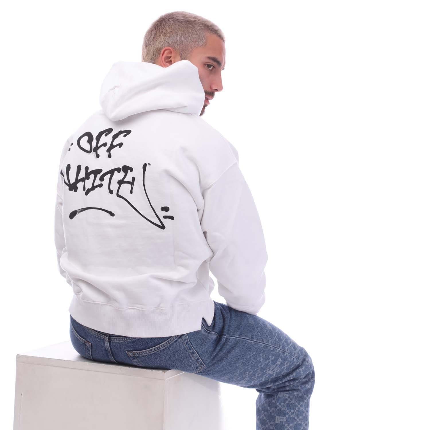 White Pink - Off White - 90s DJ Slim Hoodie - 4