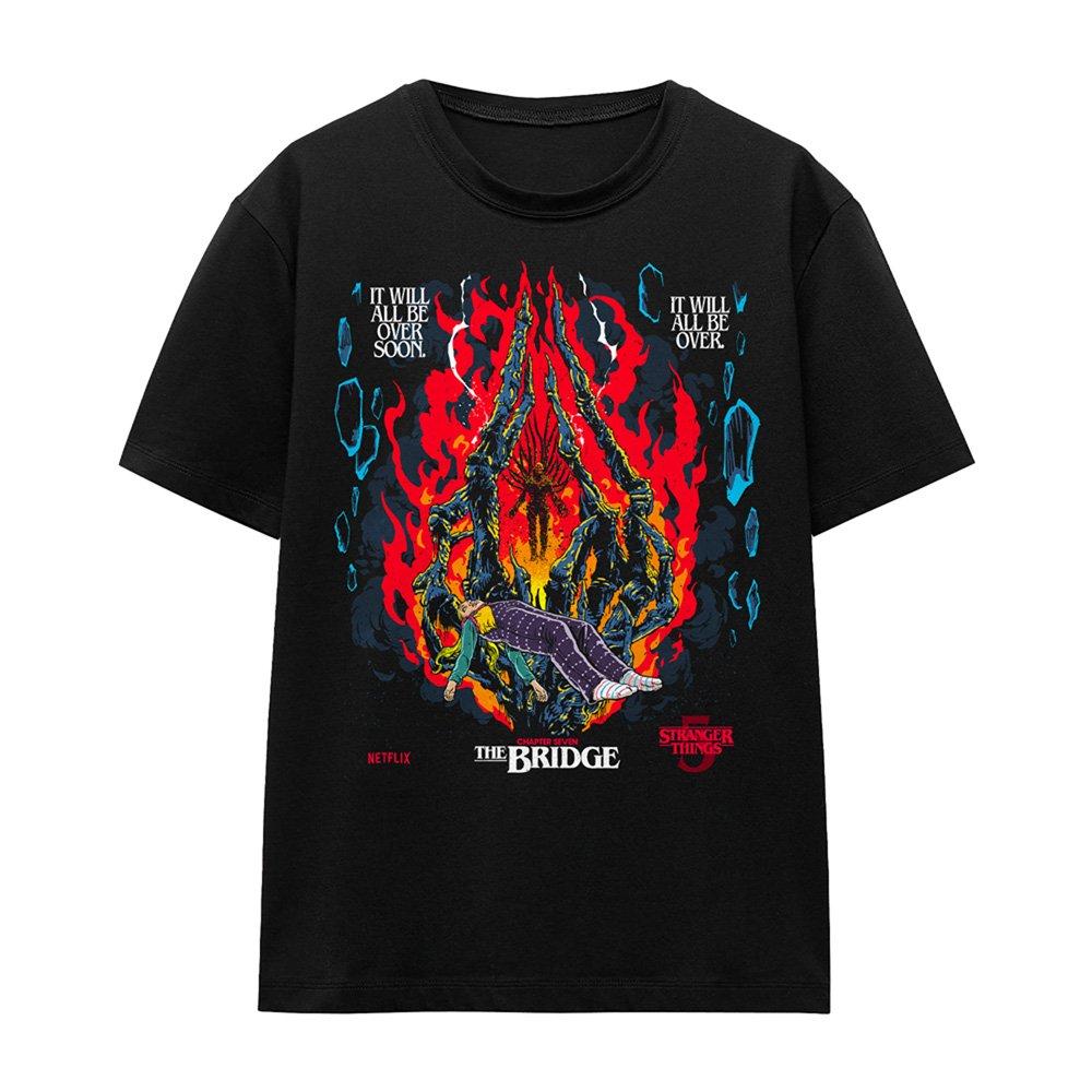 Black - Stranger Things - Stranger Things Butcher Billy S5 Ch 7 T Shirt Bla - 4