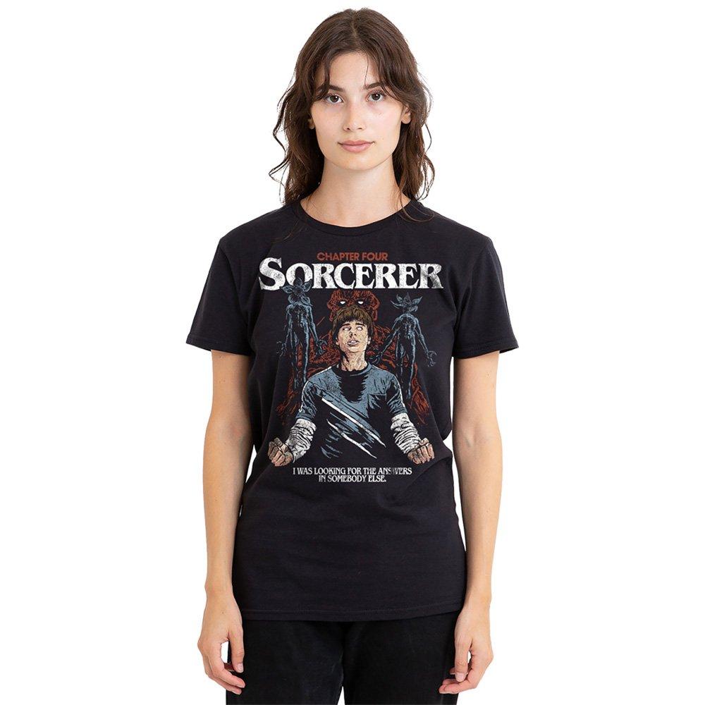 Black - Stranger Things - Stranger Things Will The Sorcerer T-Shirt Black - 1