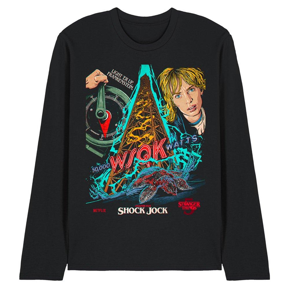 Black - Stranger Things - Stranger Things Butcher Billy S5 Ch 5 Long Sleeve - 1