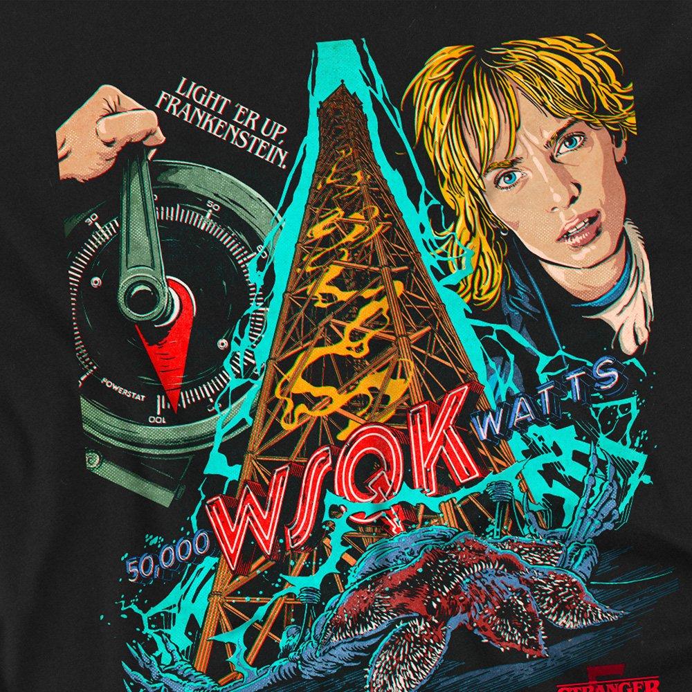 Black - Stranger Things - Stranger Things Butcher Billy S5 Ch 5 Long Sleeve - 2