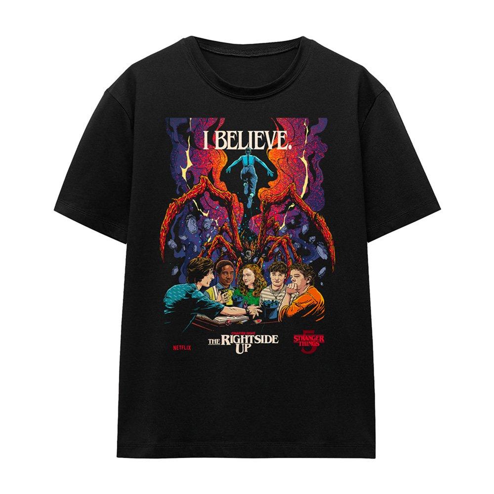 Black - Stranger Things - Stranger Things Butcher Billy S5 Ch 8 T Shirt Bla - 4