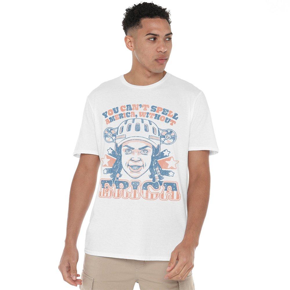 White - Stranger Things - Stranger Things Erica America T Shirt White - 1