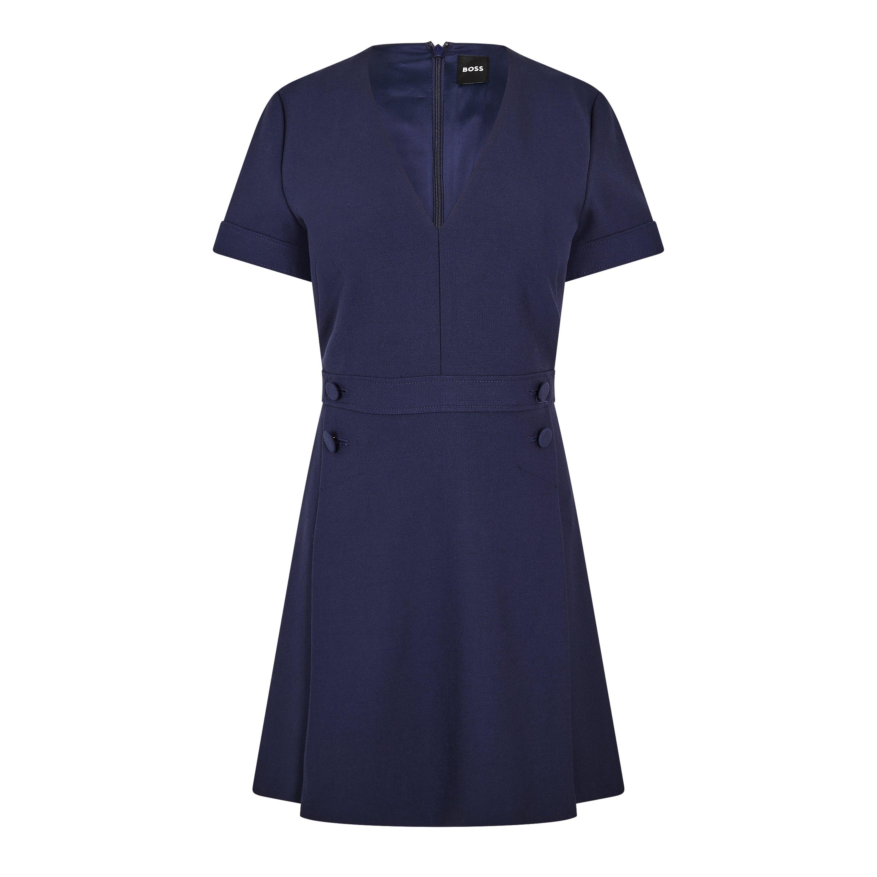 Dark Blue - Boss - Women's Dahelga Jersey Skirt - 1