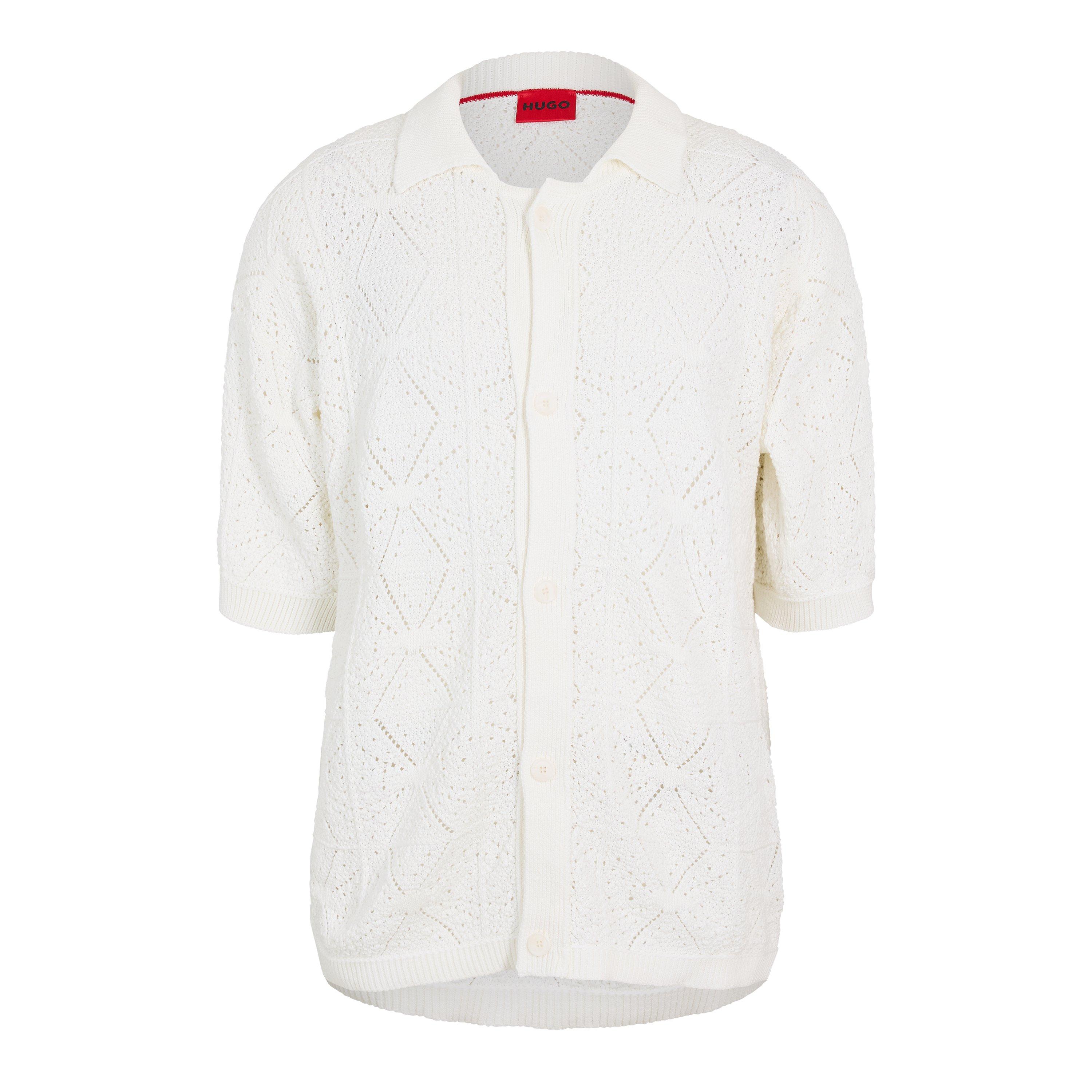 Open White - Hugo - Men's Sammp Cardigan - 1