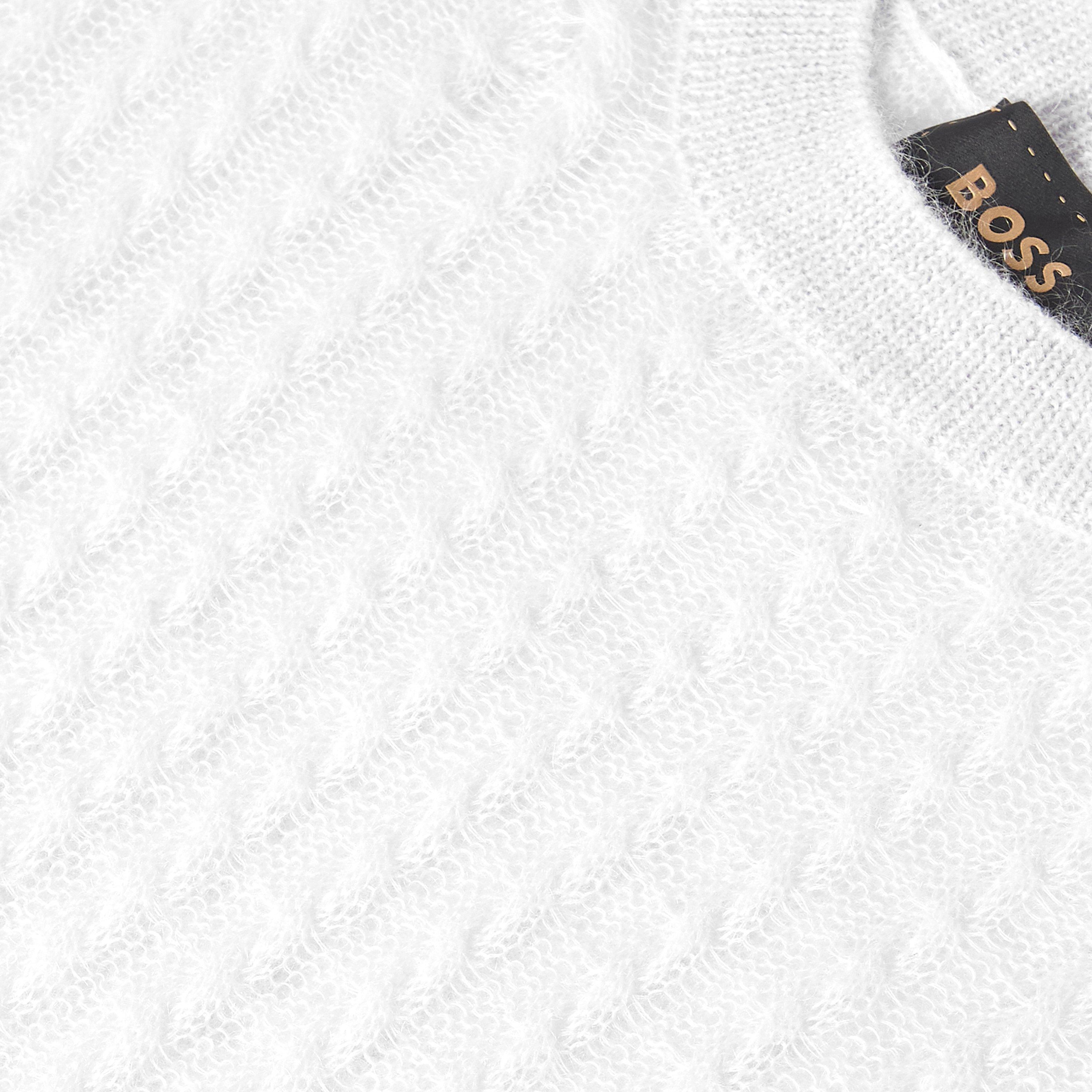 Medium Grey - Boss - Women's Familiana Crew Sweatshirt - 3