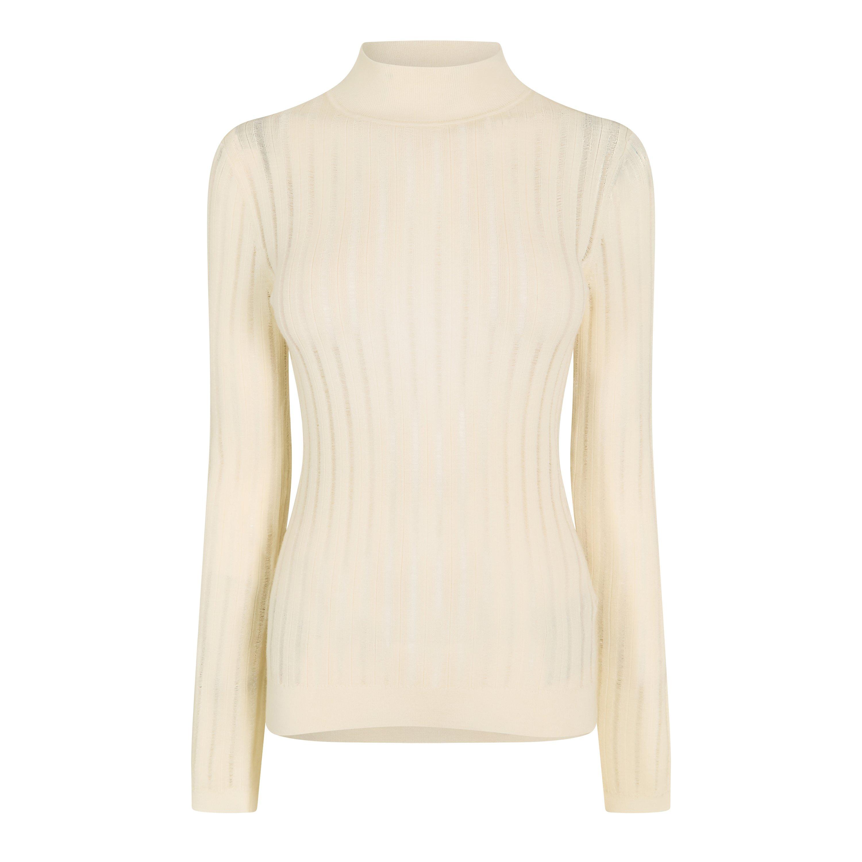 Open White - Boss - Women's Fatirami Knitted Top - 1
