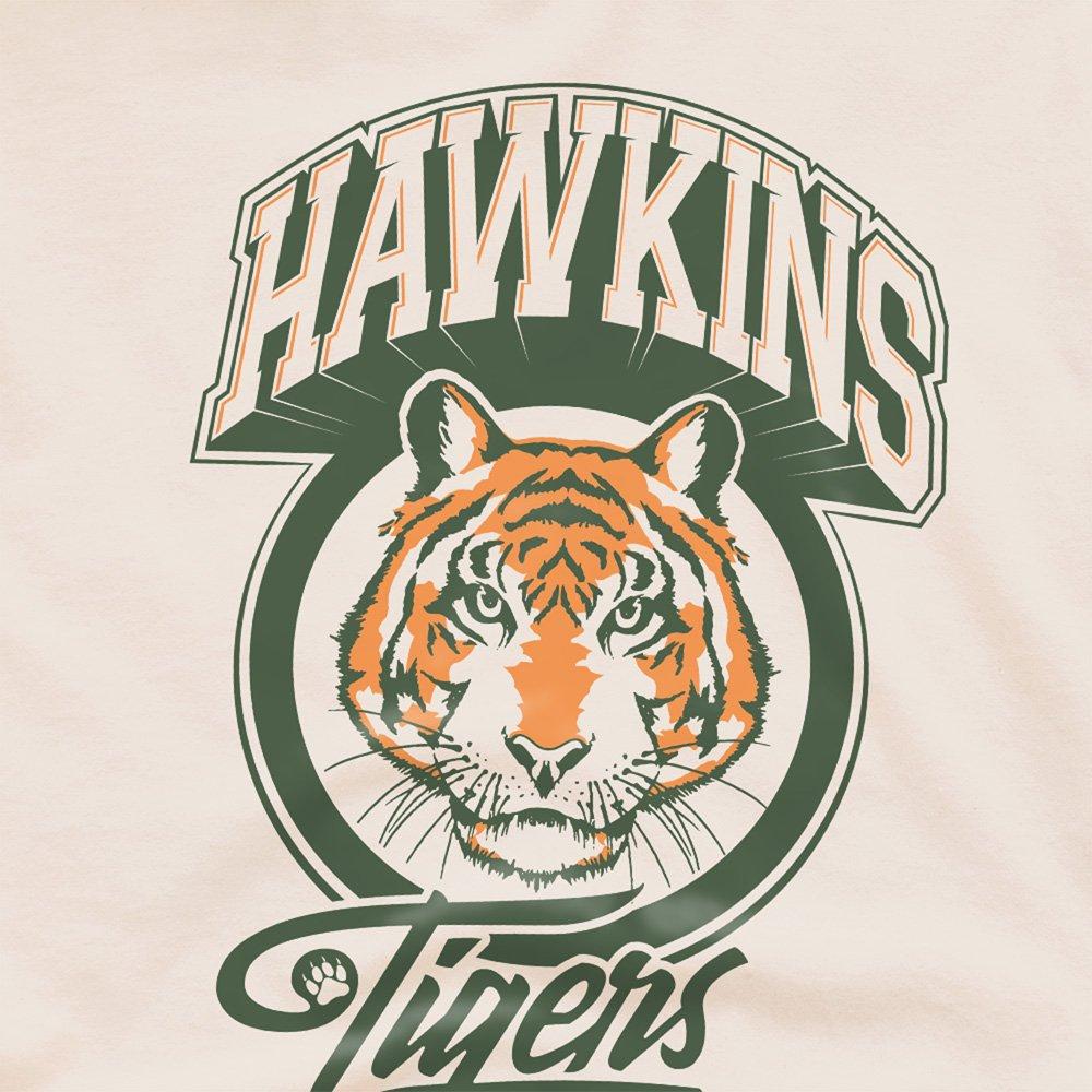 Beige - Stranger Things - Stranger Things Retro Hawkins Tigers T-Shirt Natu - 2