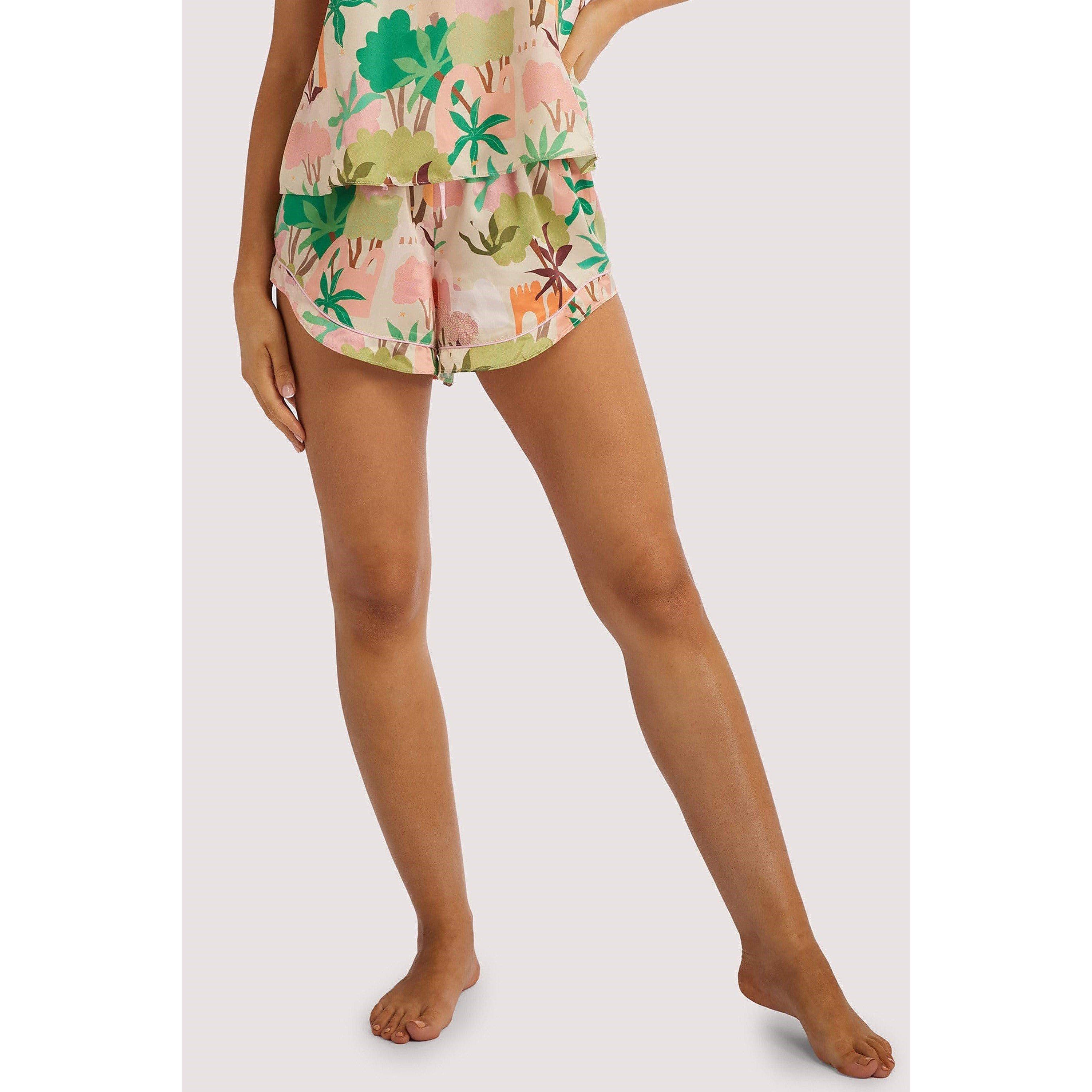 Multi - Playful Promises - Alja Horvat Recycled Abstract Print Short - 1