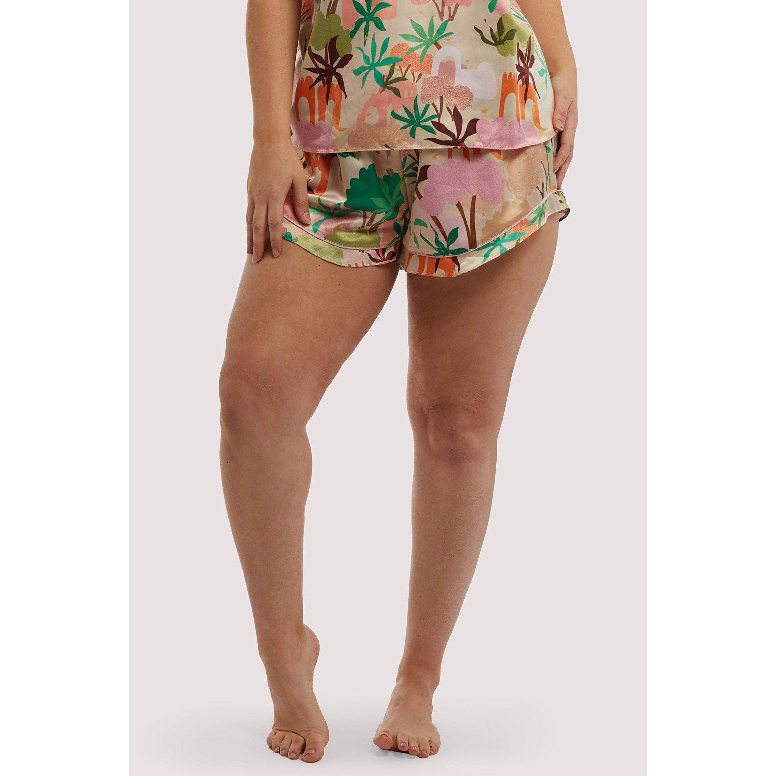 Multi - Playful Promises - Alja Horvat Recycled Abstract Print Short - 6