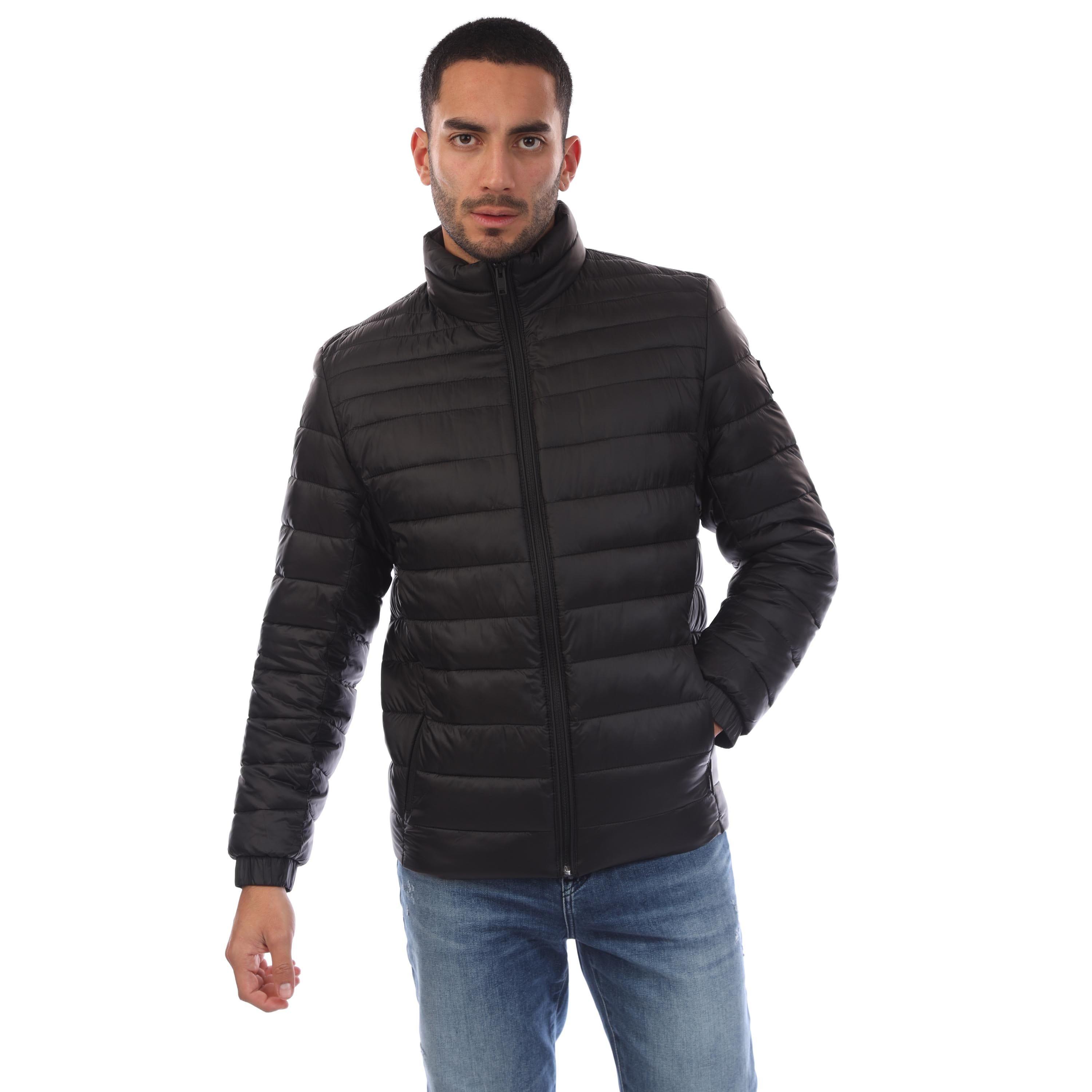 Black - Boss - Oden2 Quilted Jacket - 1