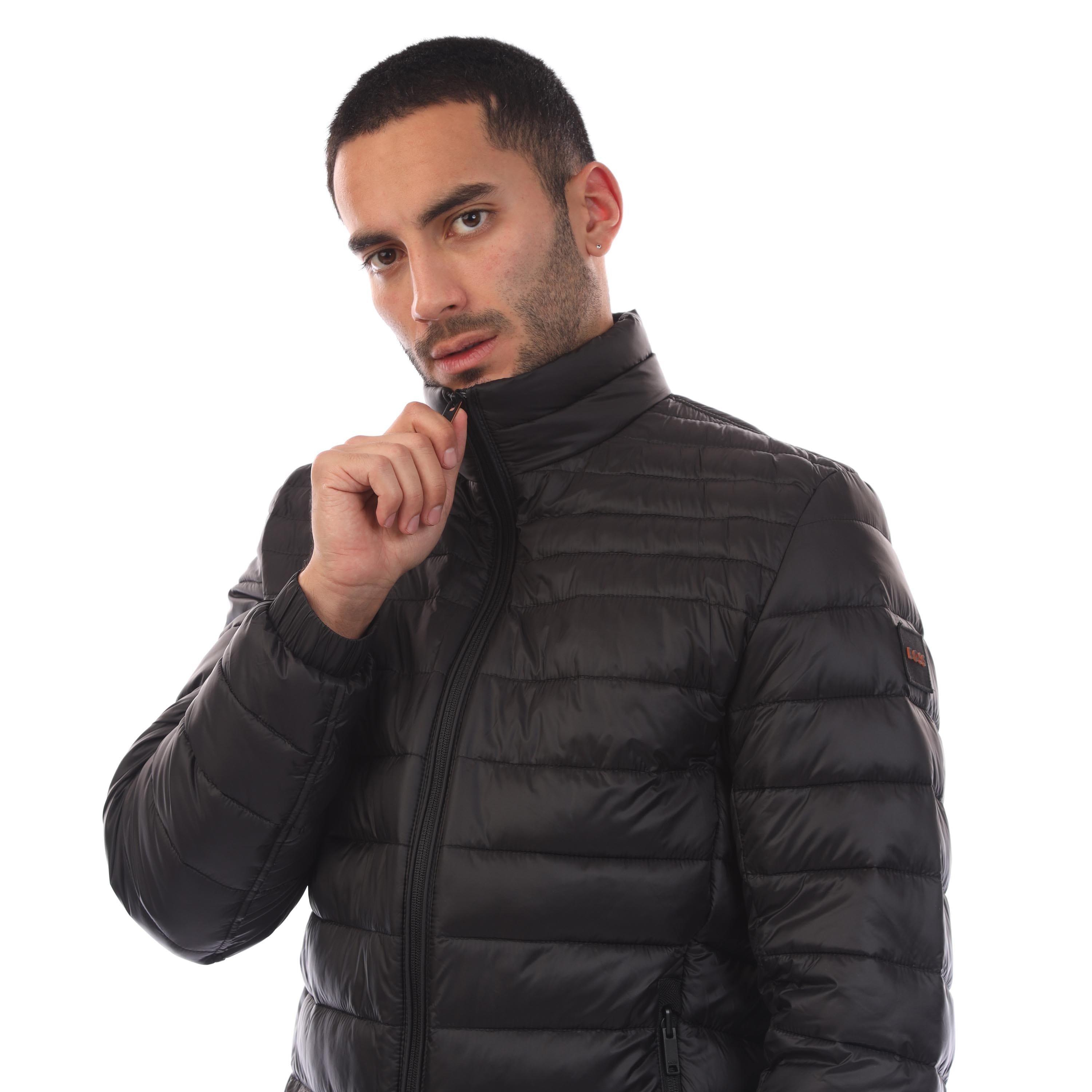 Black - Boss - Oden2 Quilted Jacket - 2