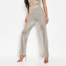 Metálico - I Saw It First - ISAWITFIRST Metallic Knitted Trousers Co-Ord - 2