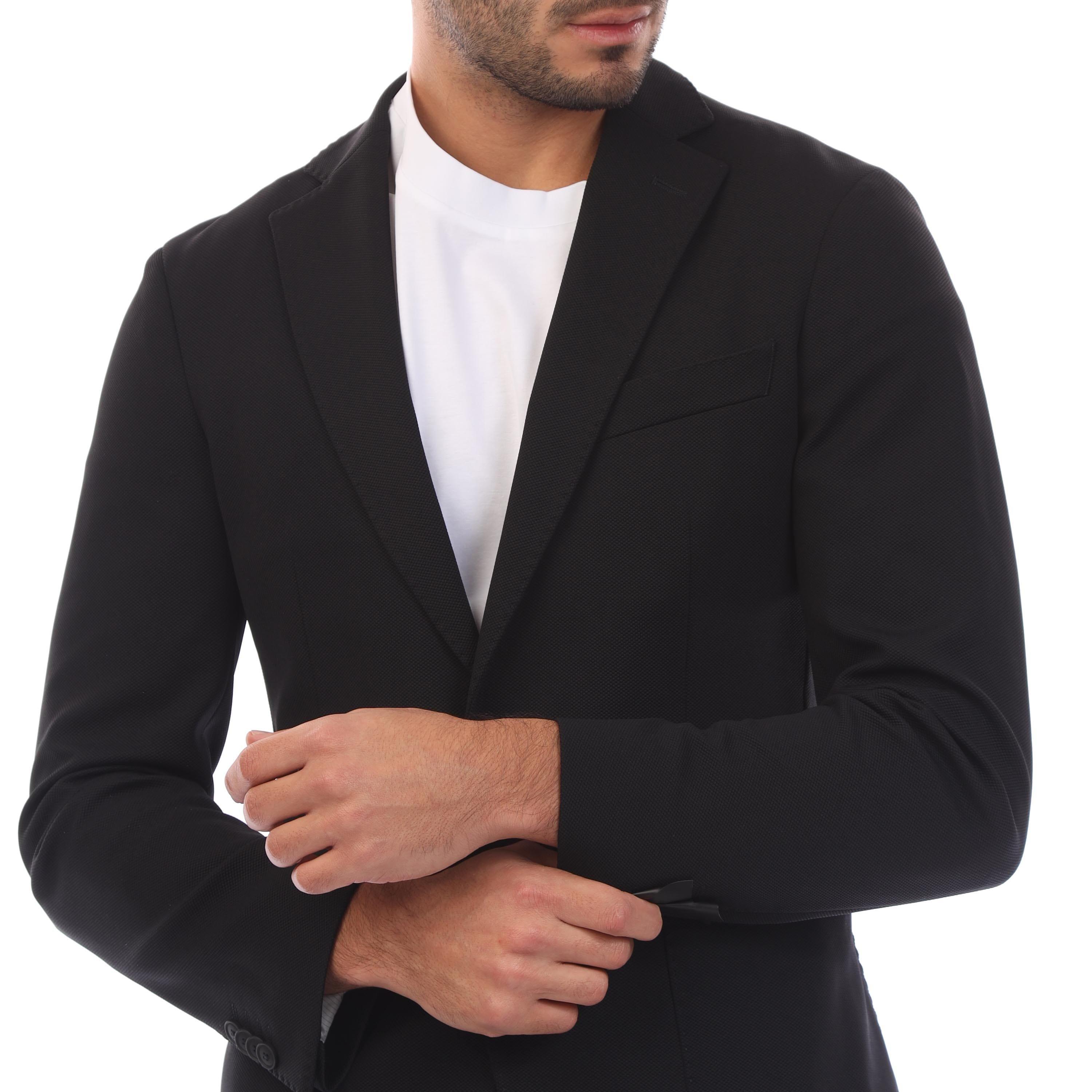 Black - Boss - P-Hanry-J-WG Blazer - 4