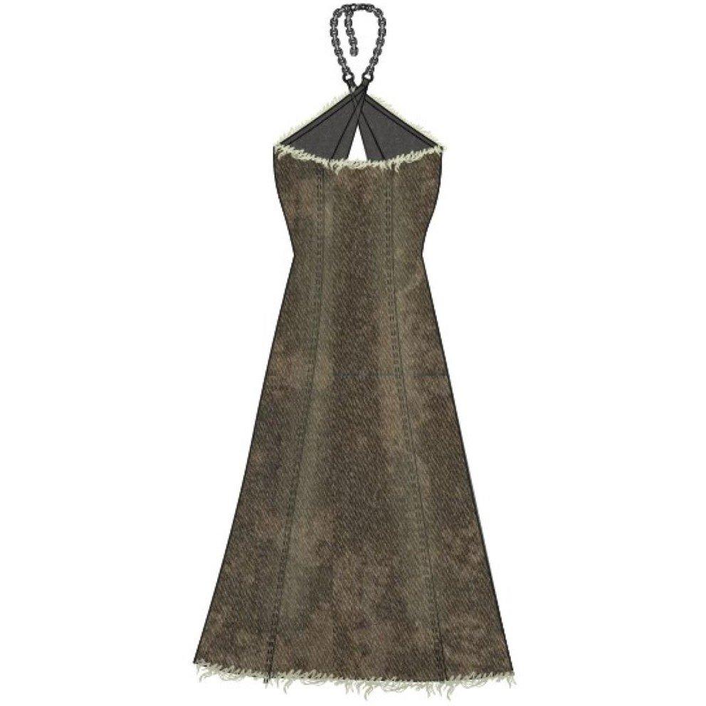 Brown - The Ragged Priest - Rag Deity Halter Ld99 - 2