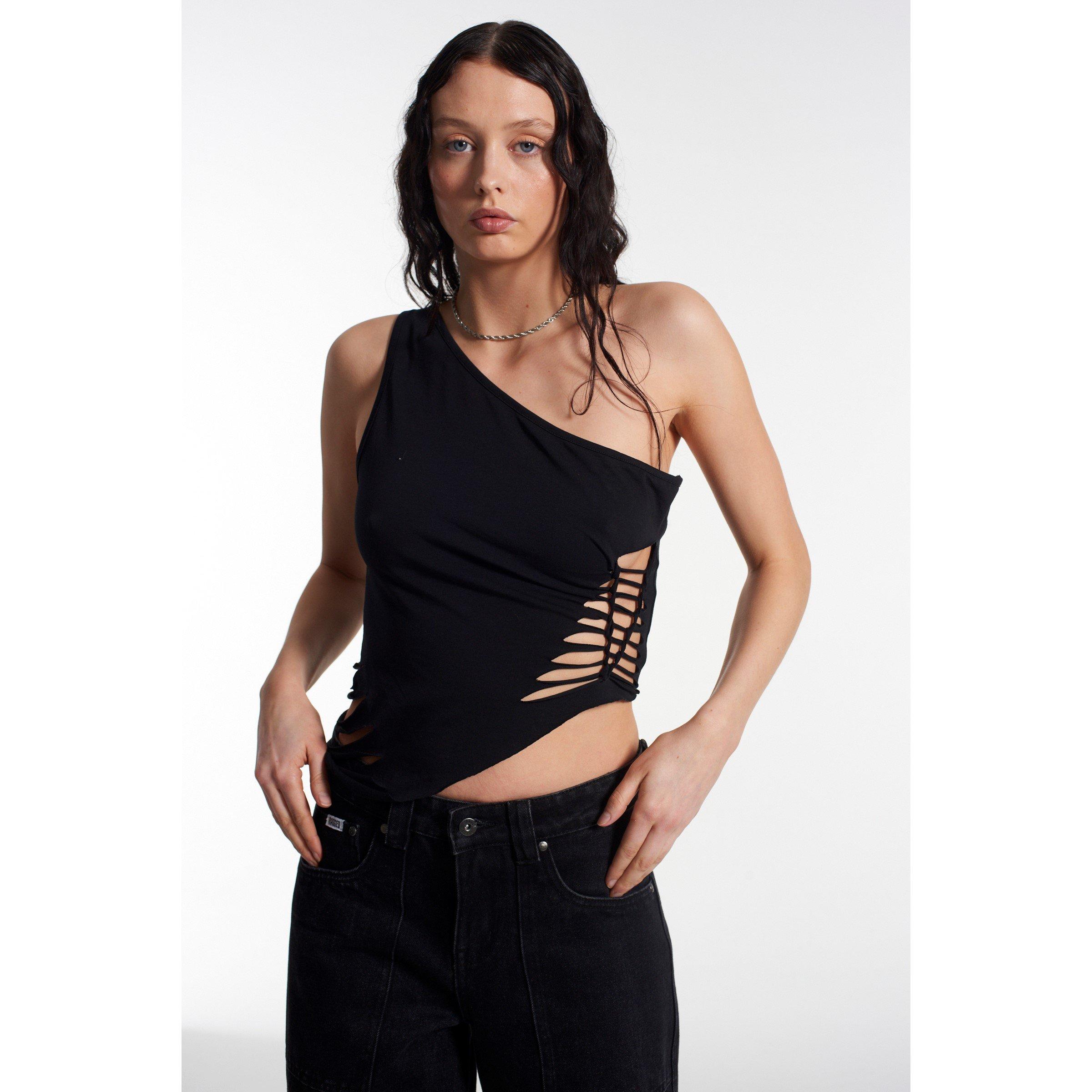 Black - The Ragged Priest - Rag Web Top Ld99 - 1