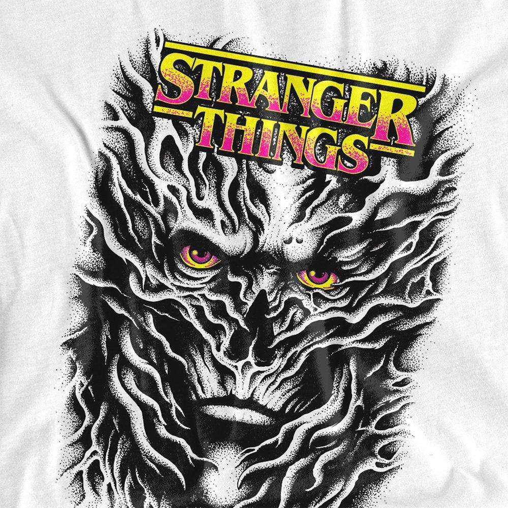 White - Stranger Things - Stranger Things Vecna Street Front Back T-Shirt W - 3
