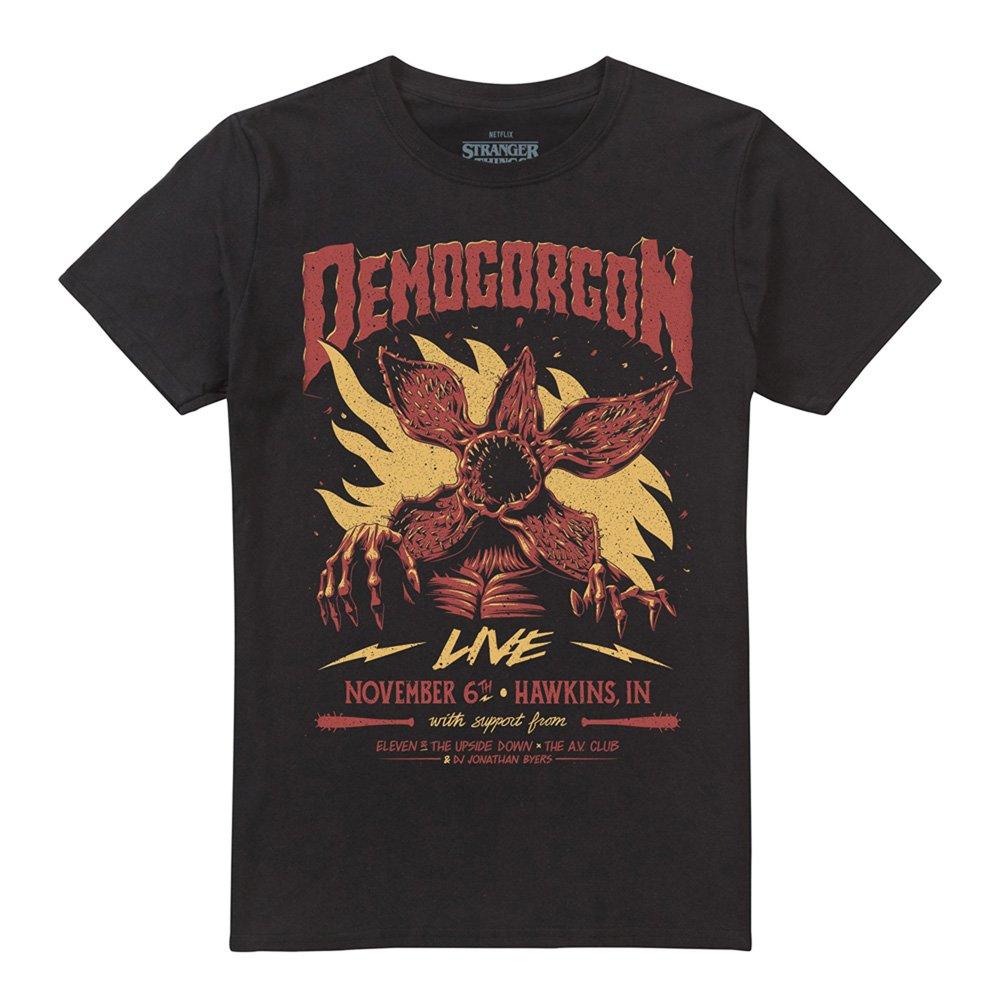 Black - Stranger Things - Stranger Things Demogorgon Live T-Shirt Black - 4