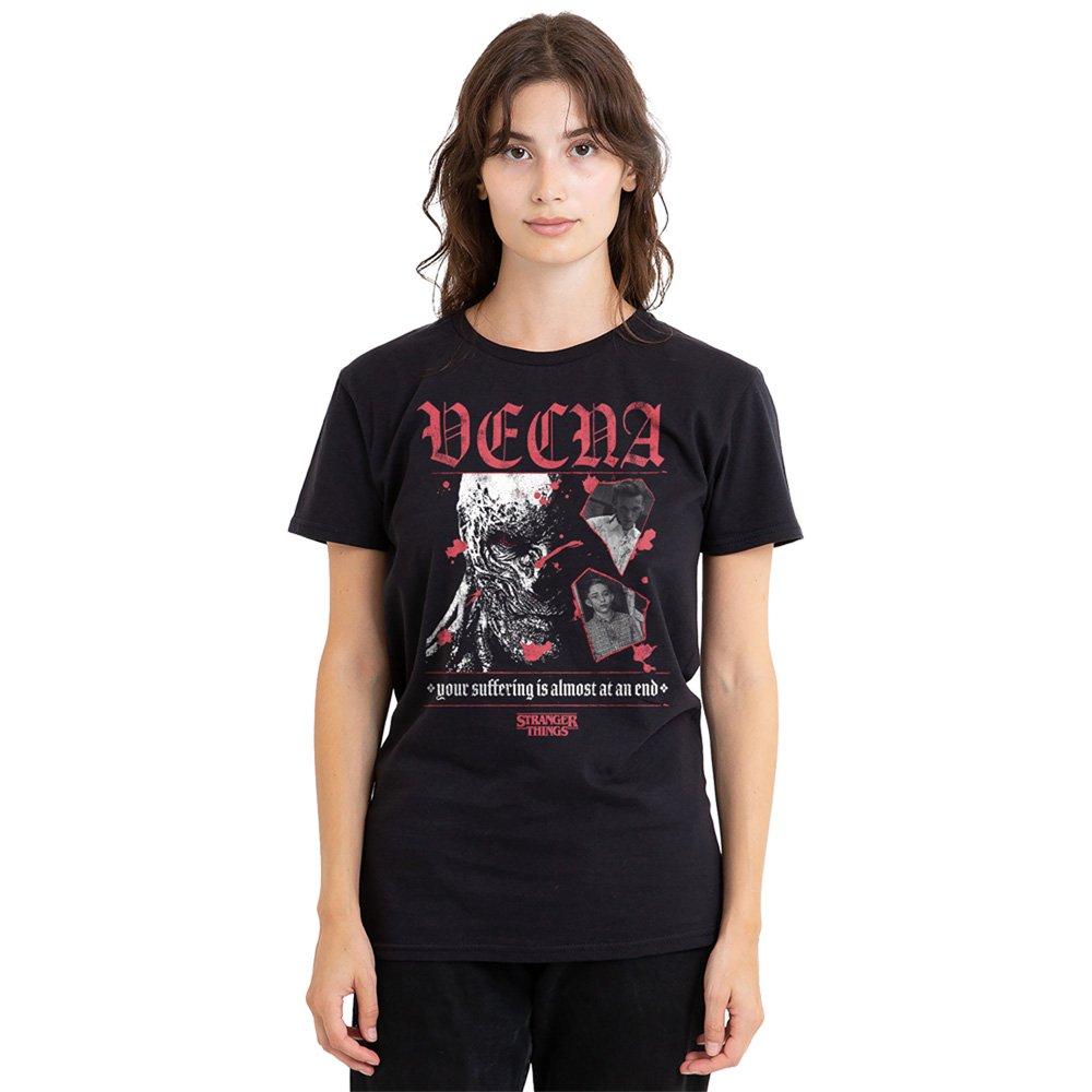 Black - Stranger Things - Stranger Things Vecna Suffering T-Shirt Black - 1