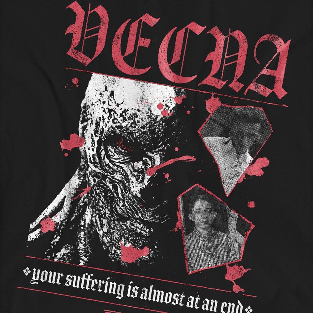 Black - Stranger Things - Stranger Things Vecna Suffering T-Shirt Black - 2
