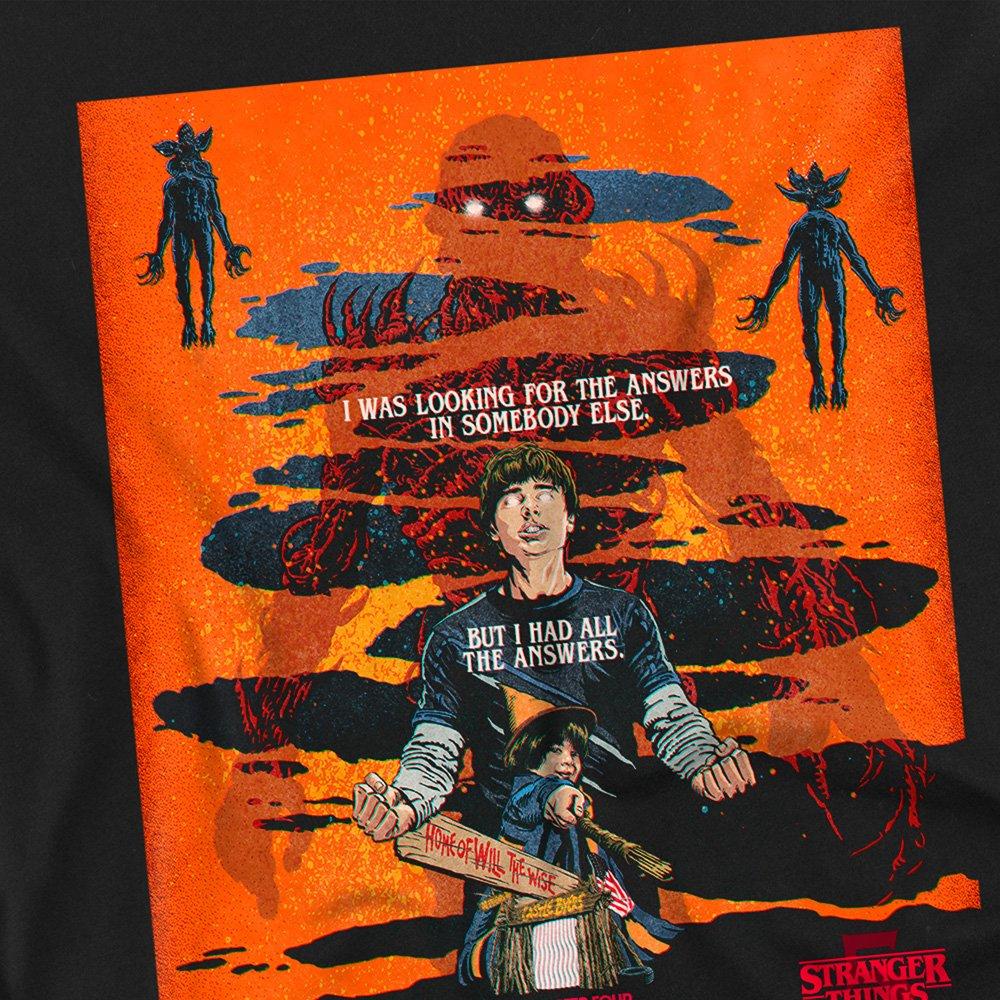 Black - Stranger Things - Stranger Things 5 Butcher Billy Chapter 4 Long Sle - 2
