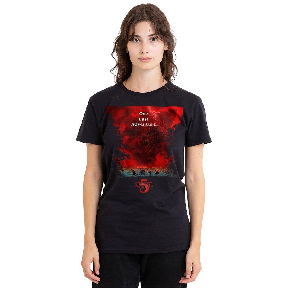 Black - Stranger Things - Stranger Things 5 Vecna Clouds Poster T-Shirt Bla - 1