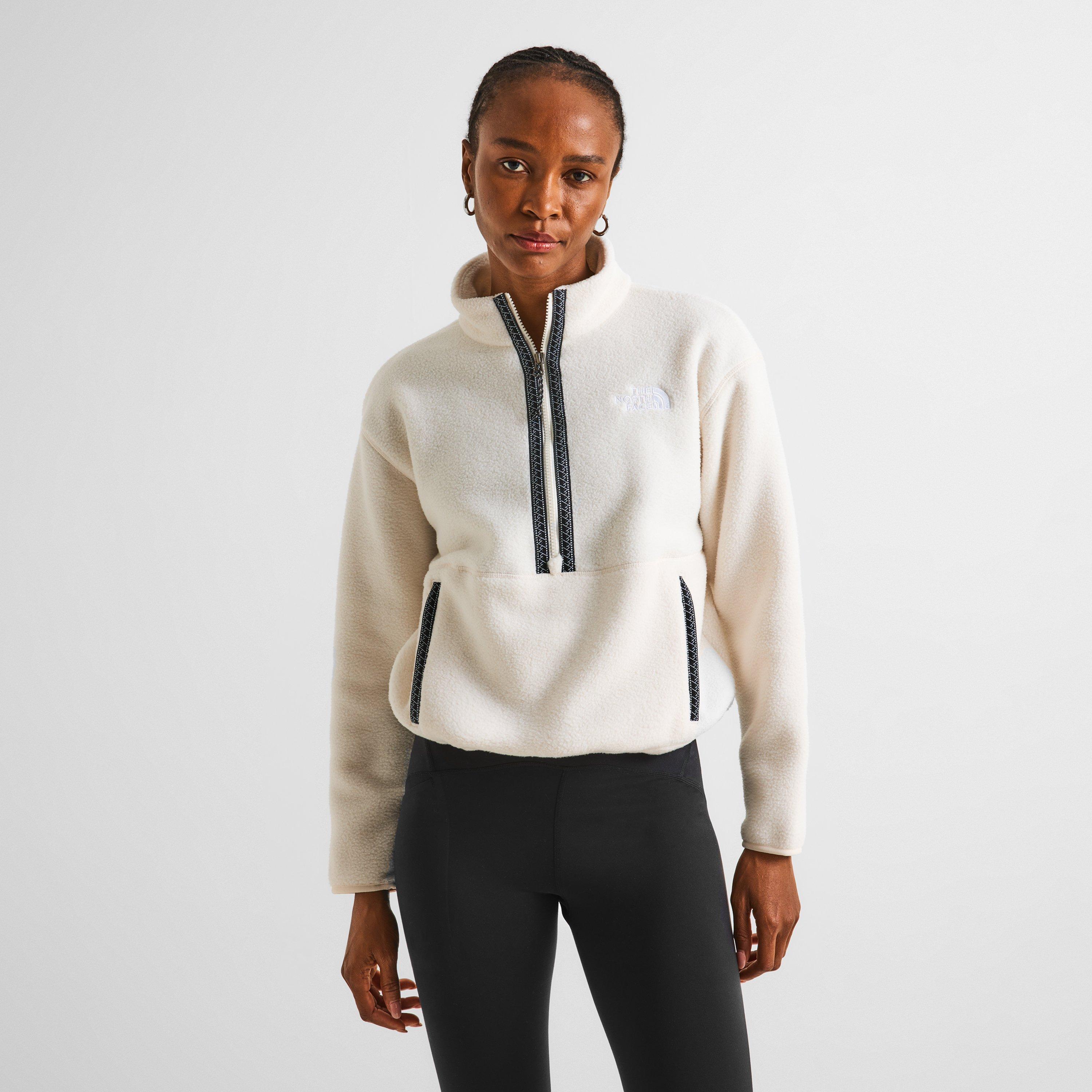 White Dune - The North Face - W Tnf Fleeski 1/4 Zip Po White Dune - 3