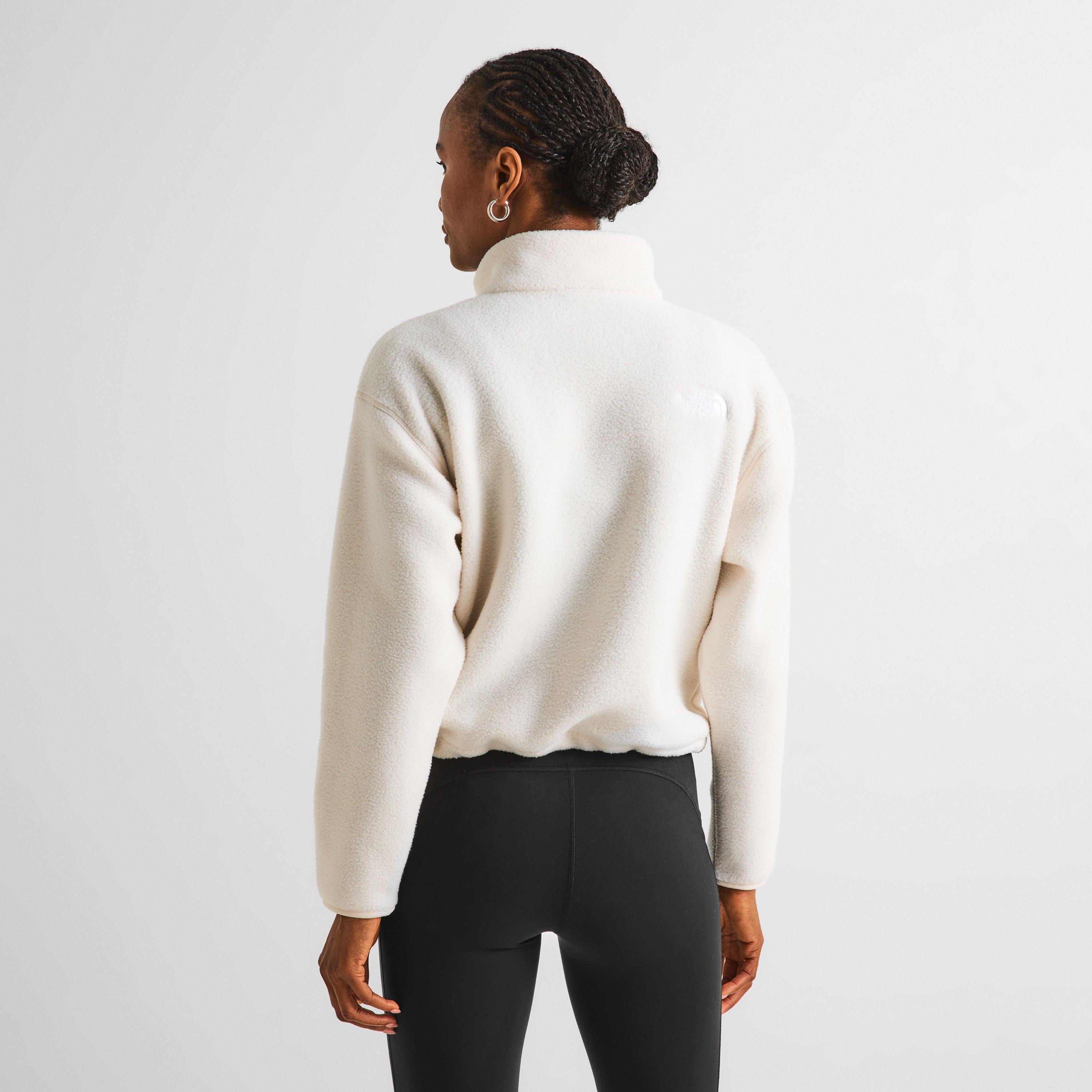 White Dune - The North Face - W Tnf Fleeski 1/4 Zip Po White Dune - 4