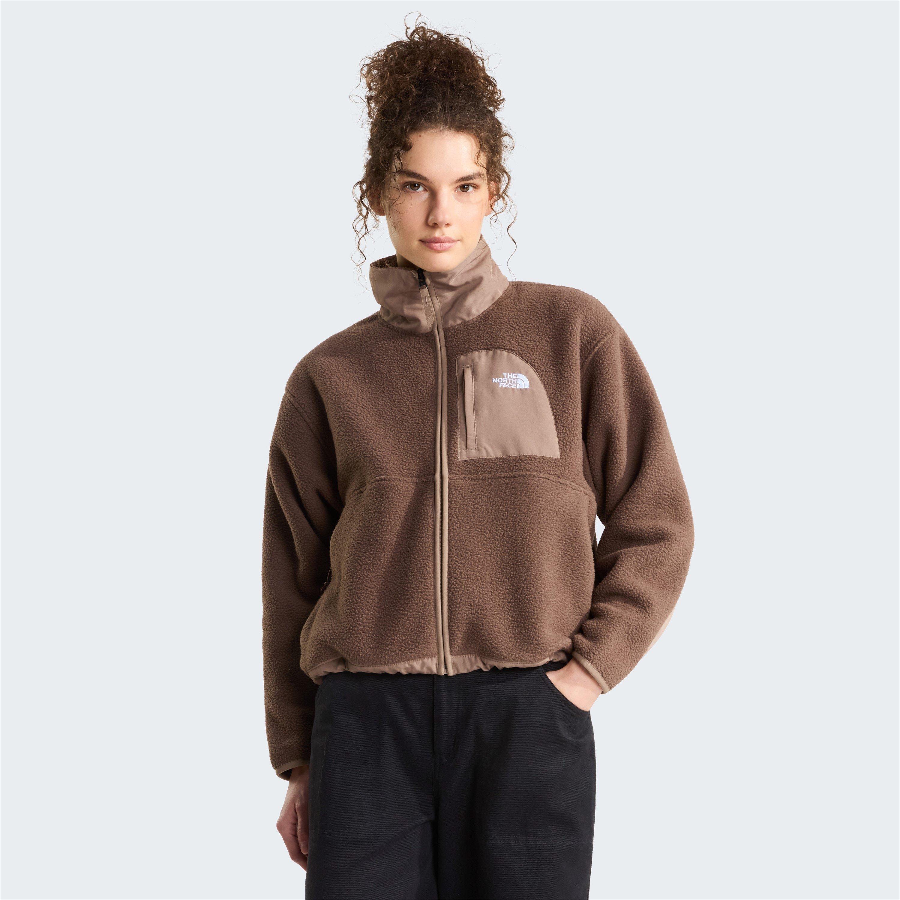 Røgfarvet Brun - The North Face - Women's Yumiori Full-Zip Fleece Top - 3