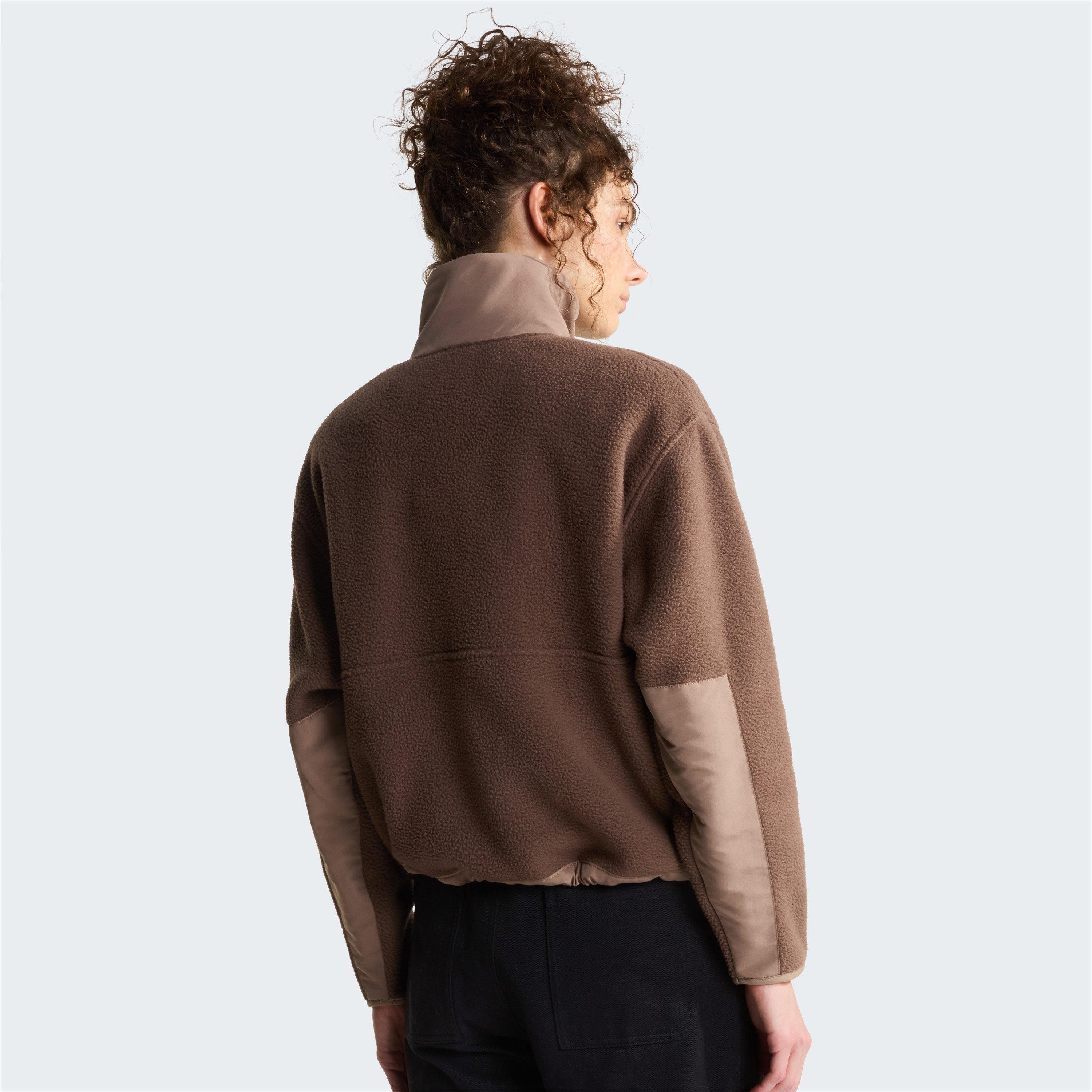 Røgfarvet Brun - The North Face - Women's Yumiori Full-Zip Fleece Top - 4