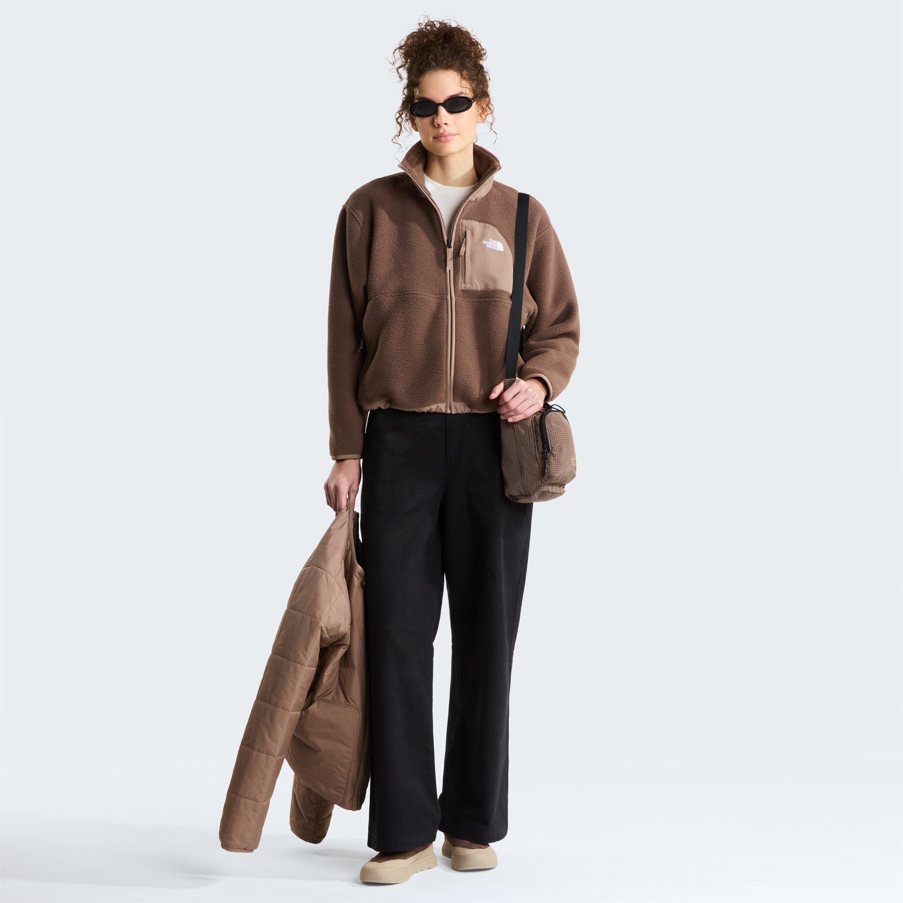 Røgfarvet Brun - The North Face - Women's Yumiori Full-Zip Fleece Top - 5