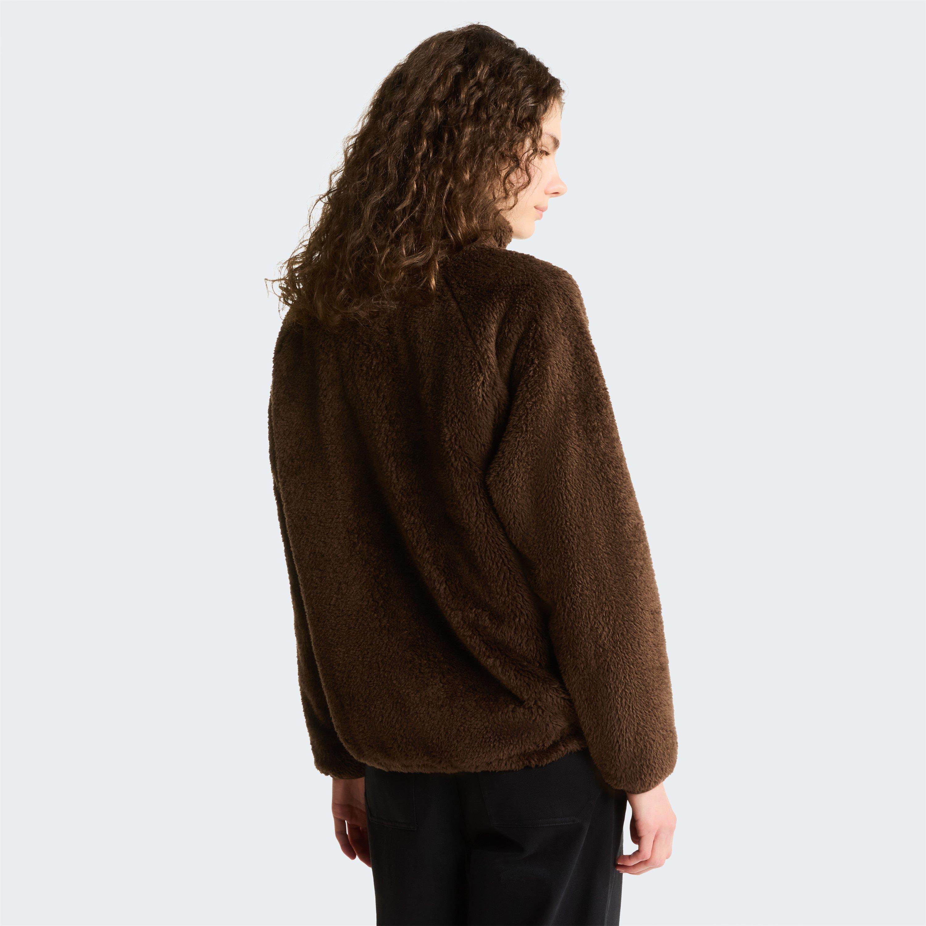Dark Chestnut - The North Face - Womens Osito Full-Zip Fleece Jacket - 4