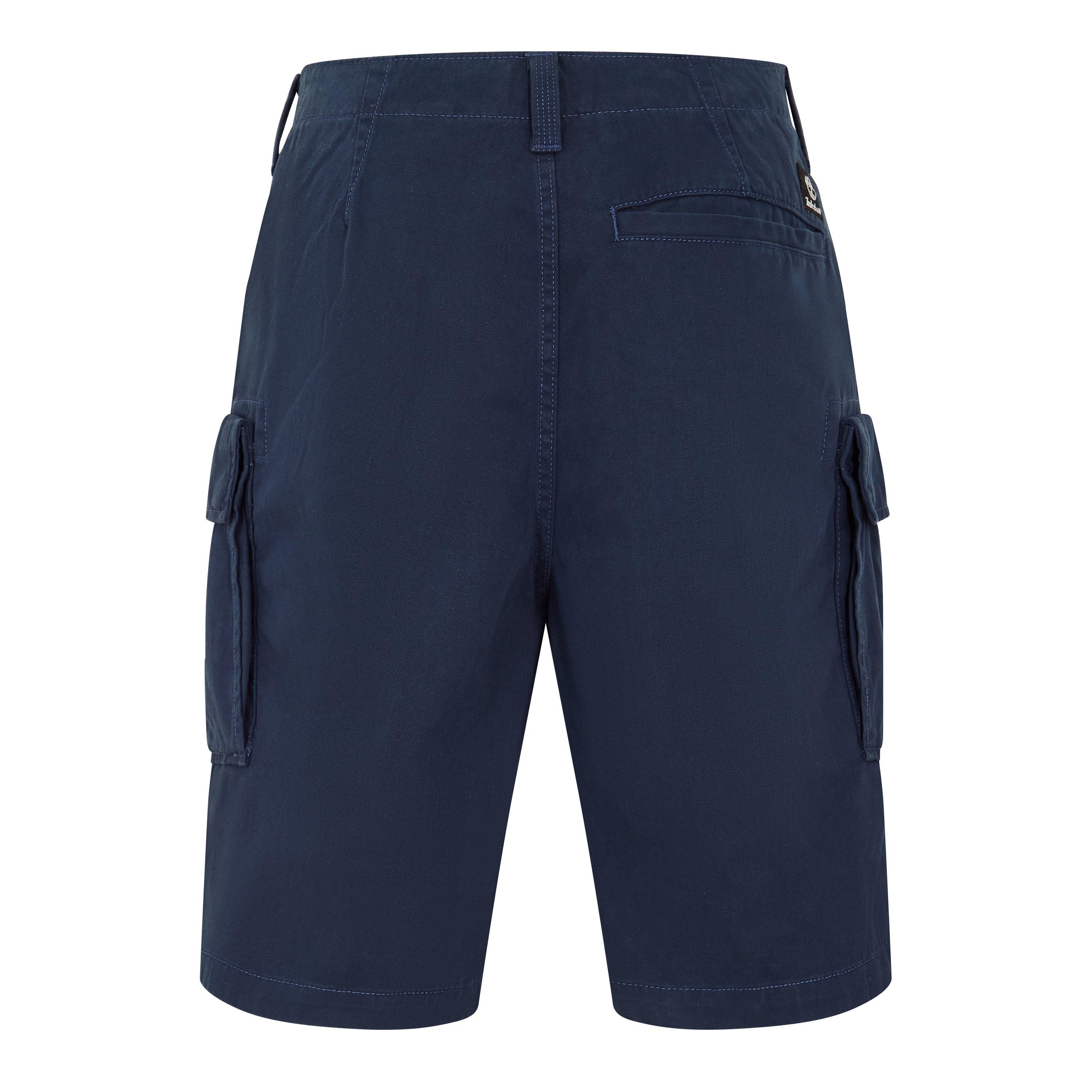 Dark Sapphire - Timberland - Timberland Brookline Twill Cargo Short Dark Sa - 2