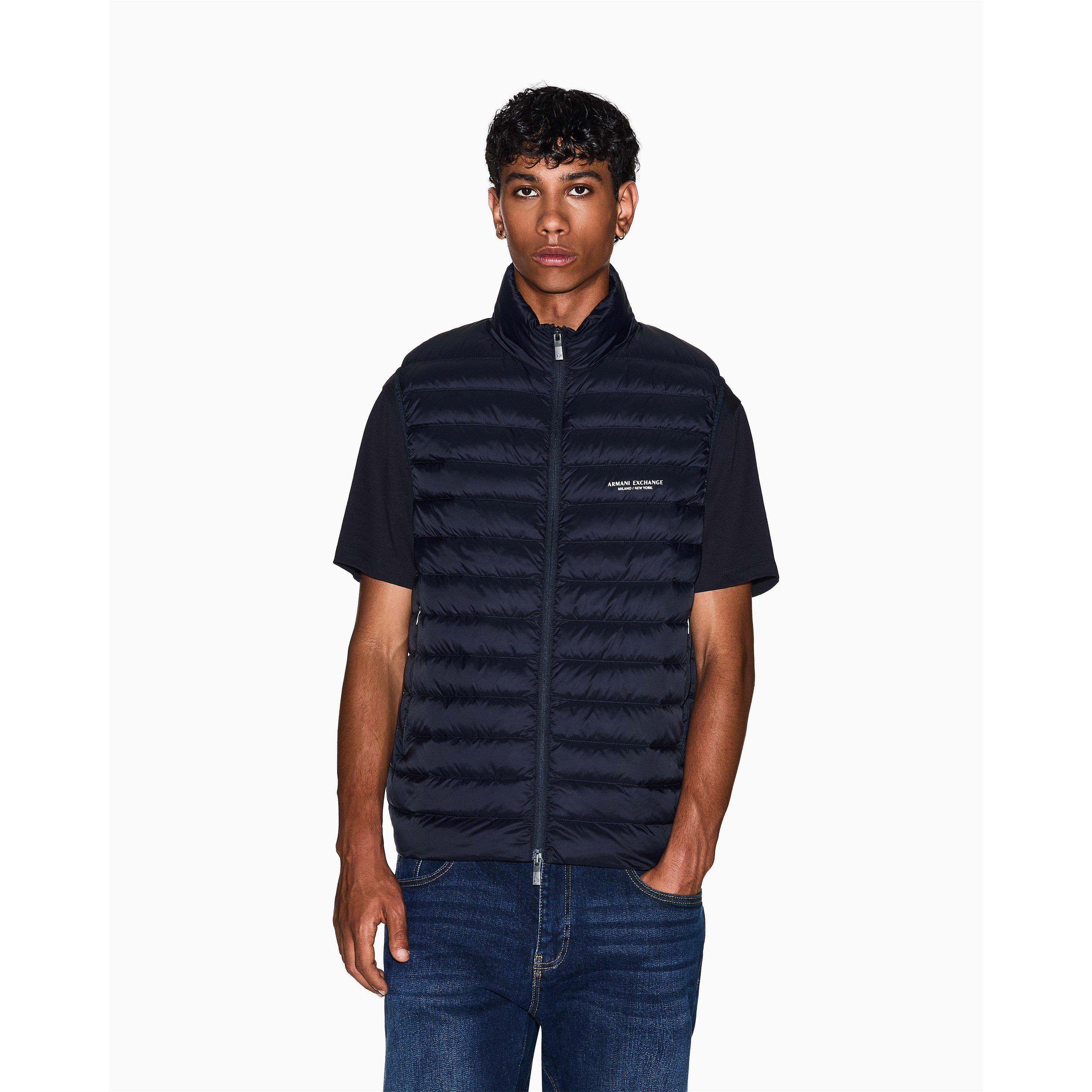 Deep Navy - Armani Exchange - Armani Exchange Down Waistcoat - 1