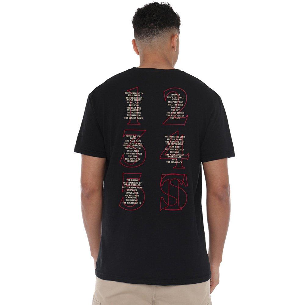 Black - Stranger Things - Stranger Things One Last Adventure Front Back T-Sh - 1