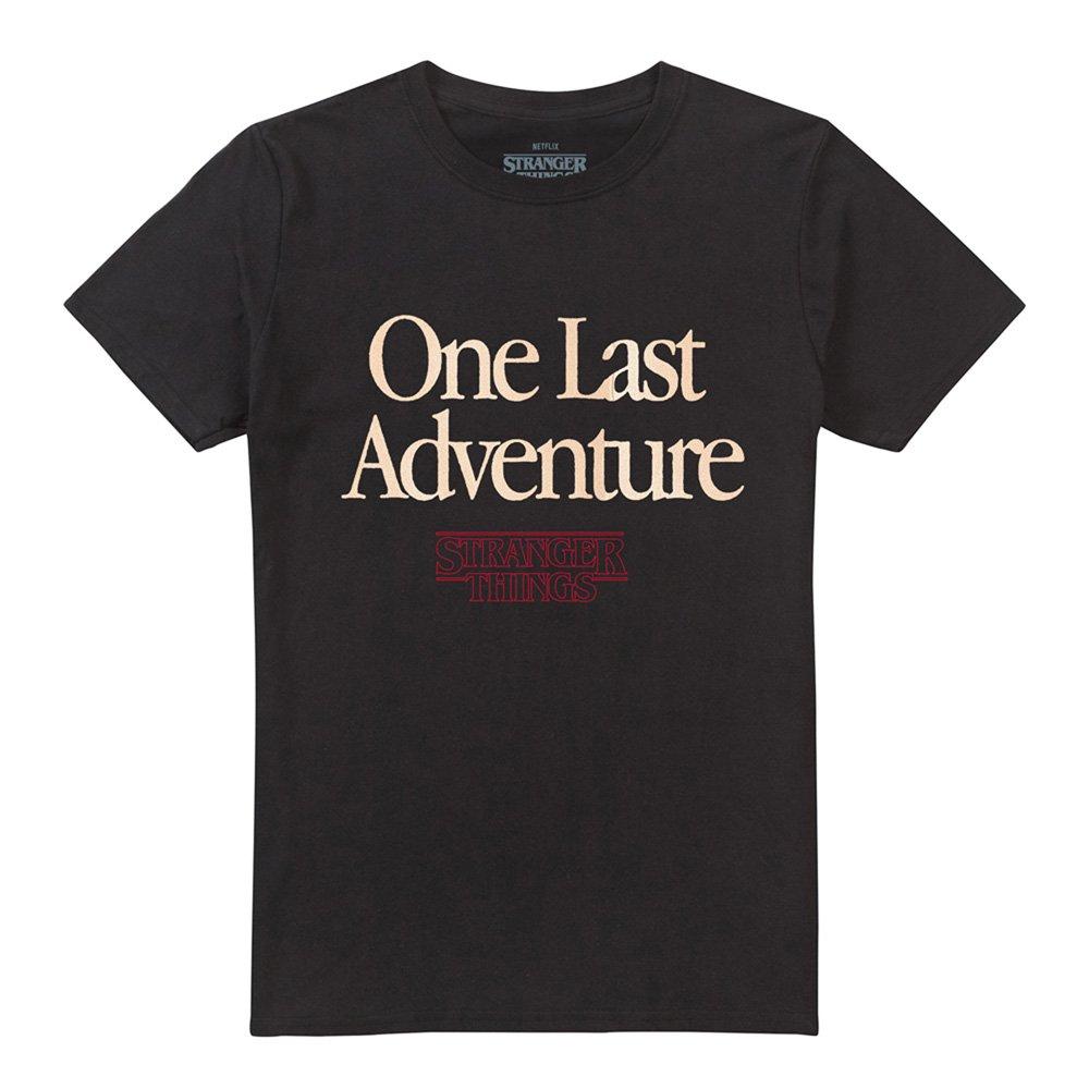 Black - Stranger Things - Stranger Things One Last Adventure Front Back T-Sh - 5