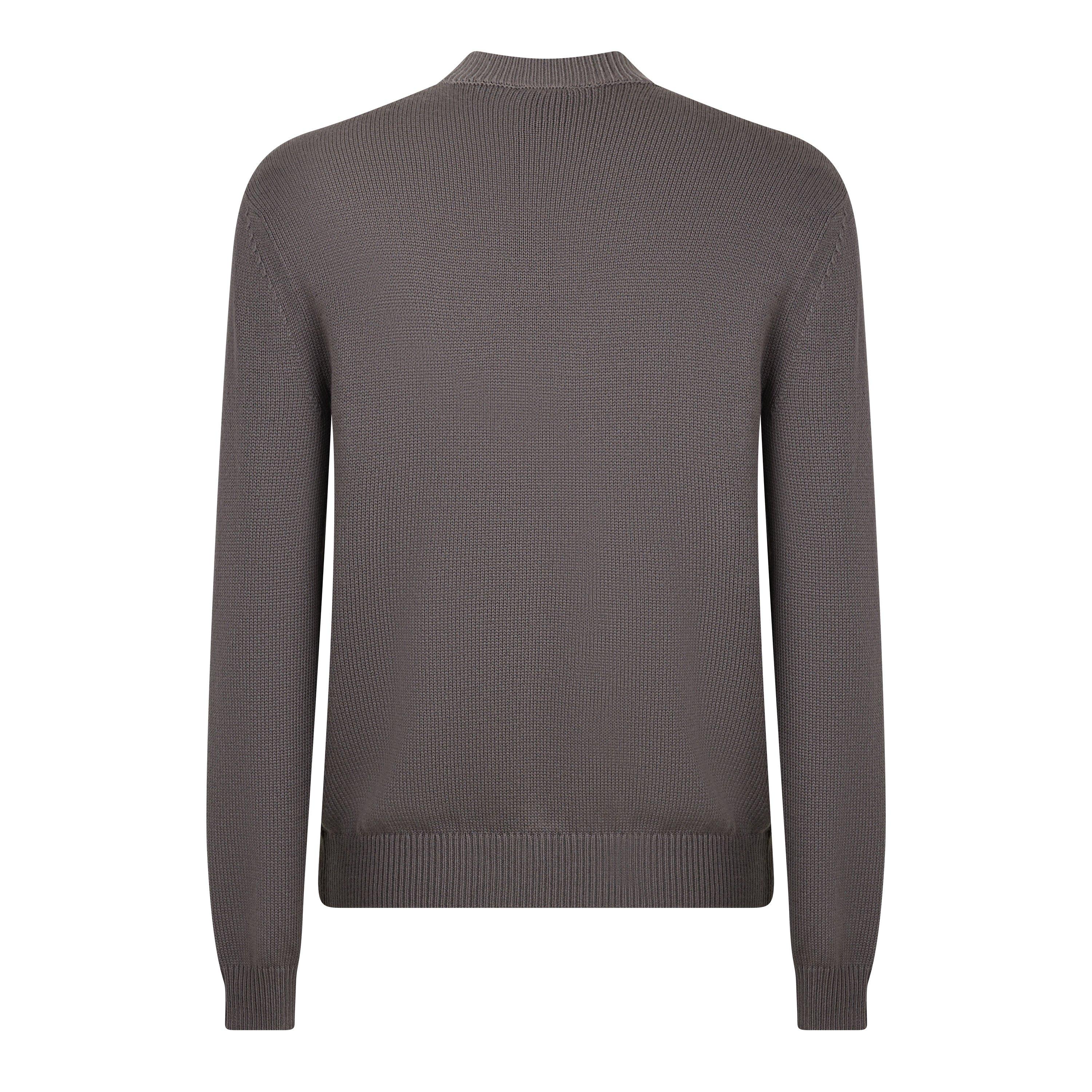 Falcon - Armani Exchange - Men's Crew-Neck Fine Knit Long-Sleeve Jumper - 2