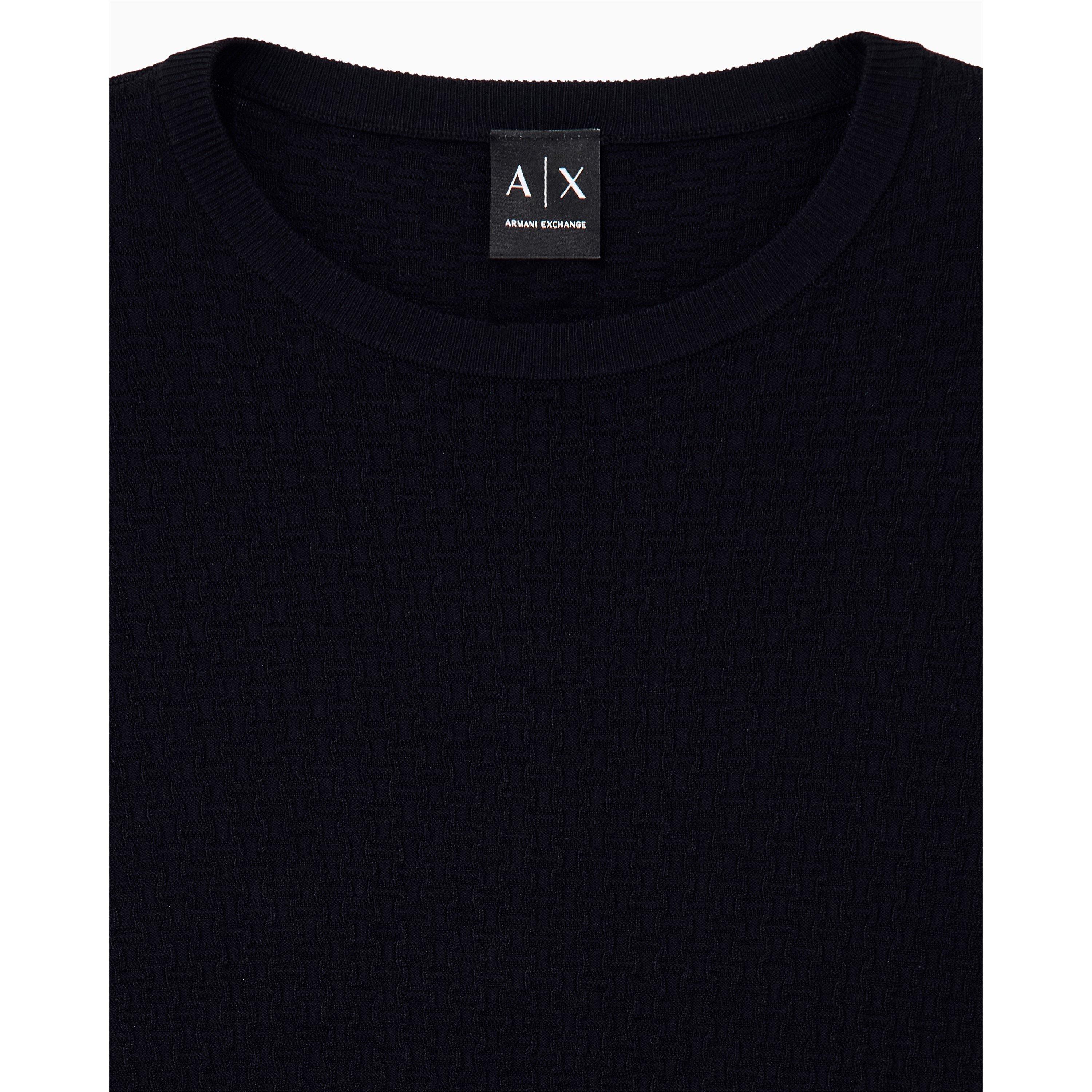 Deep Navy Chain - Armani Exchange - Armani Exchange Pullover - 3