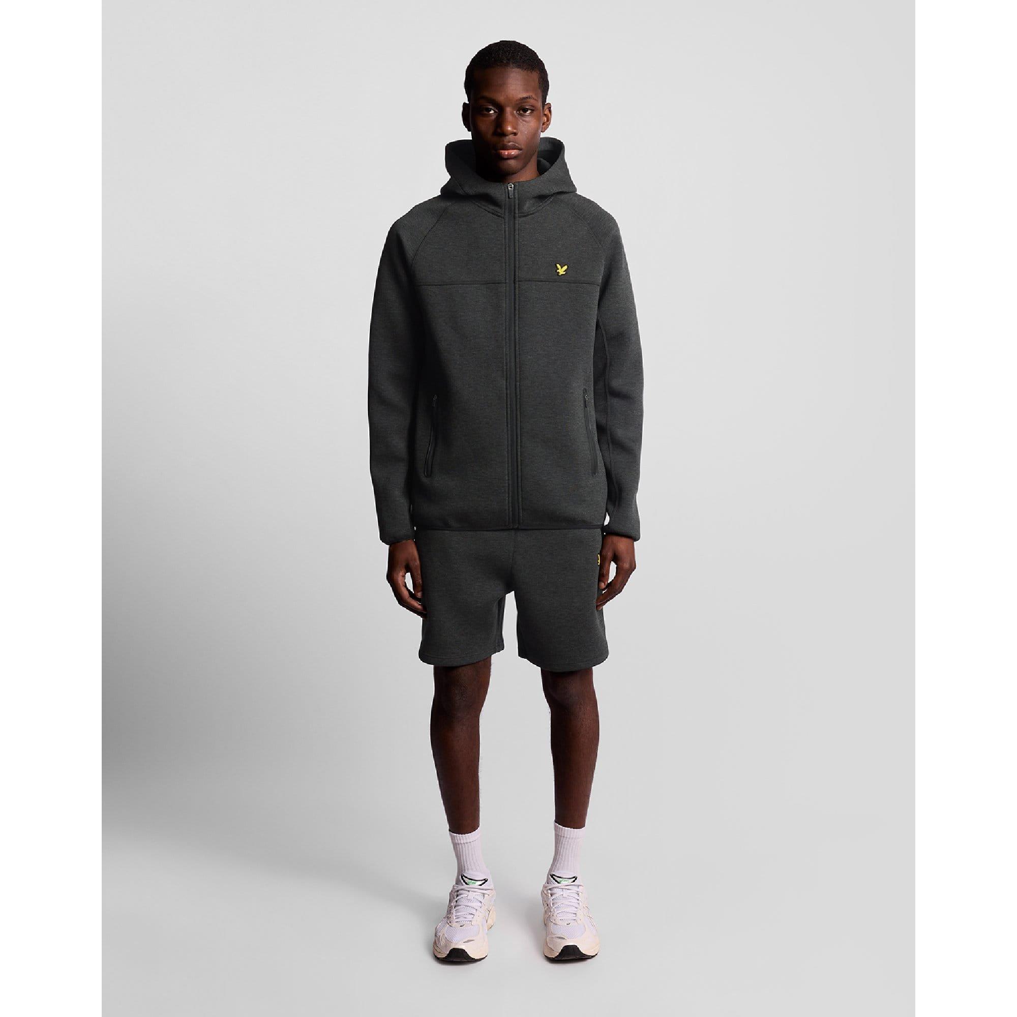 Black - Lyle and Scott - Neoprene Track Top - 2