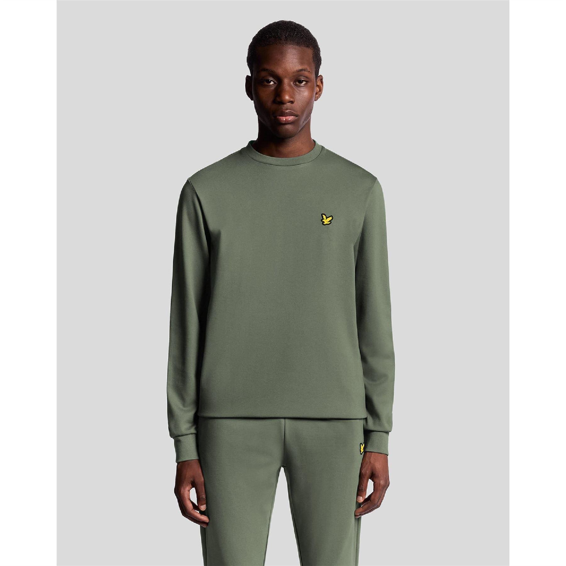 Green - Lyle and Scott - Sports Lightweight Sweatshirt - 1