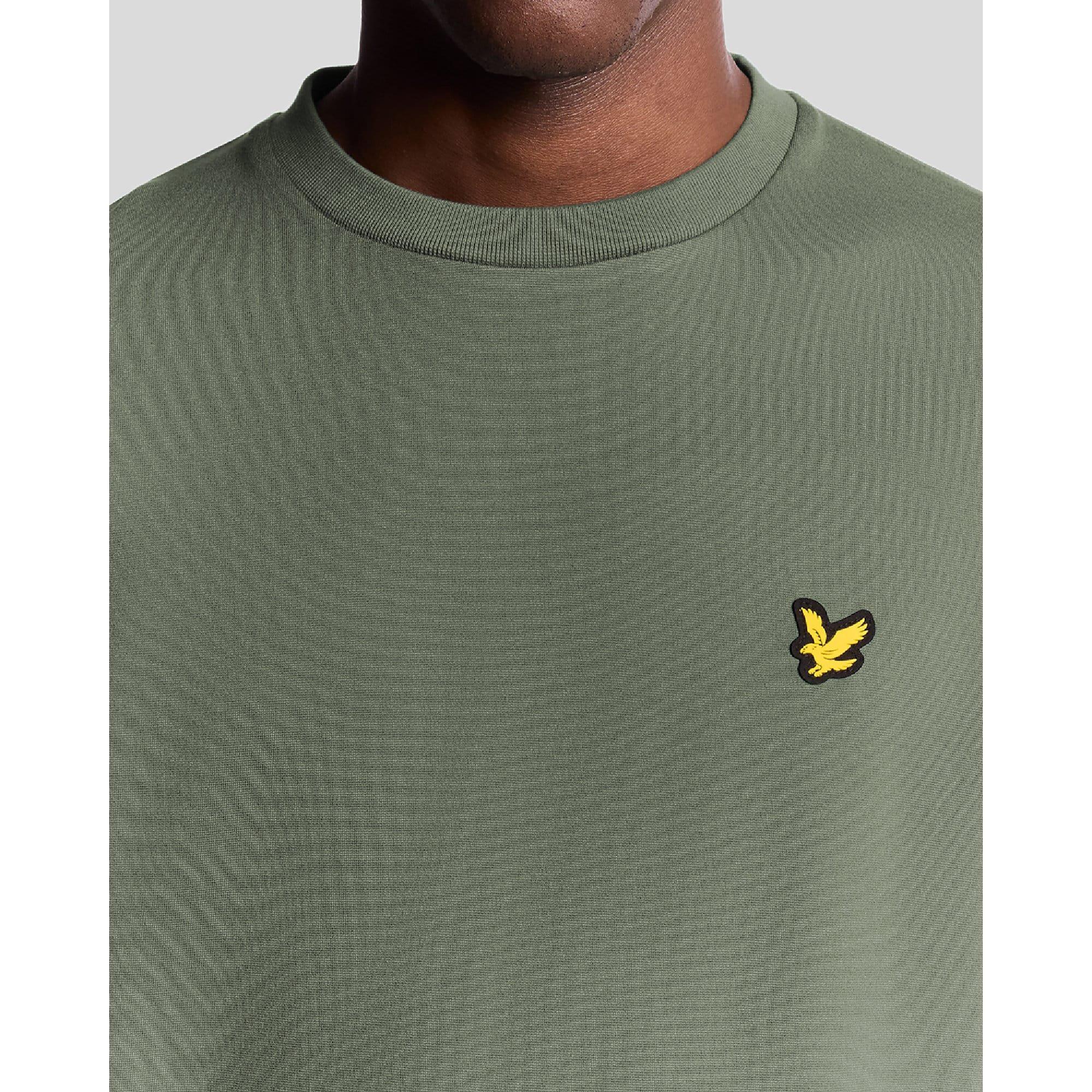 Green - Lyle and Scott - Crewneck Fly Fleece - 3