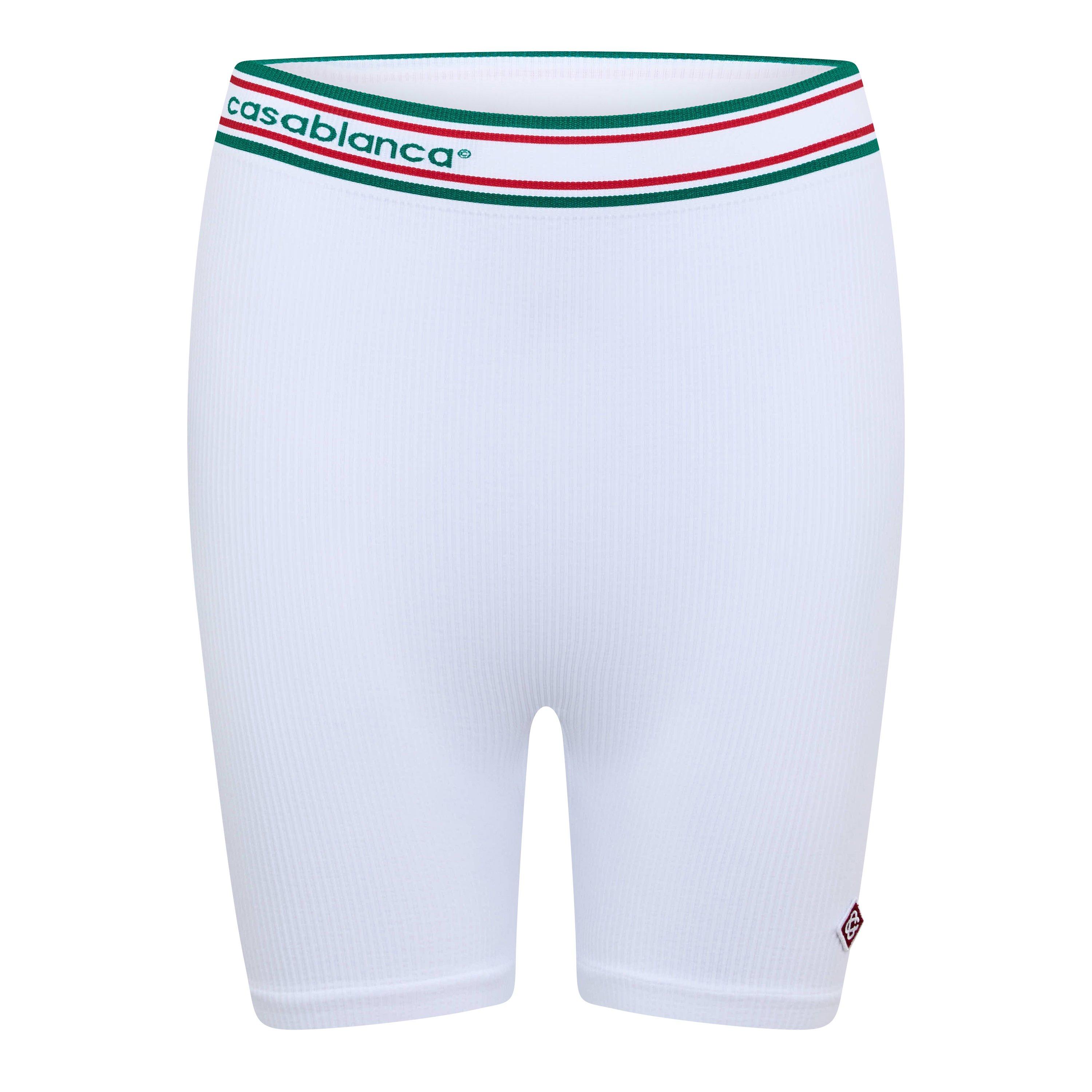 White - Casablanca - Casa Seamls Shorts Ld61 - 1