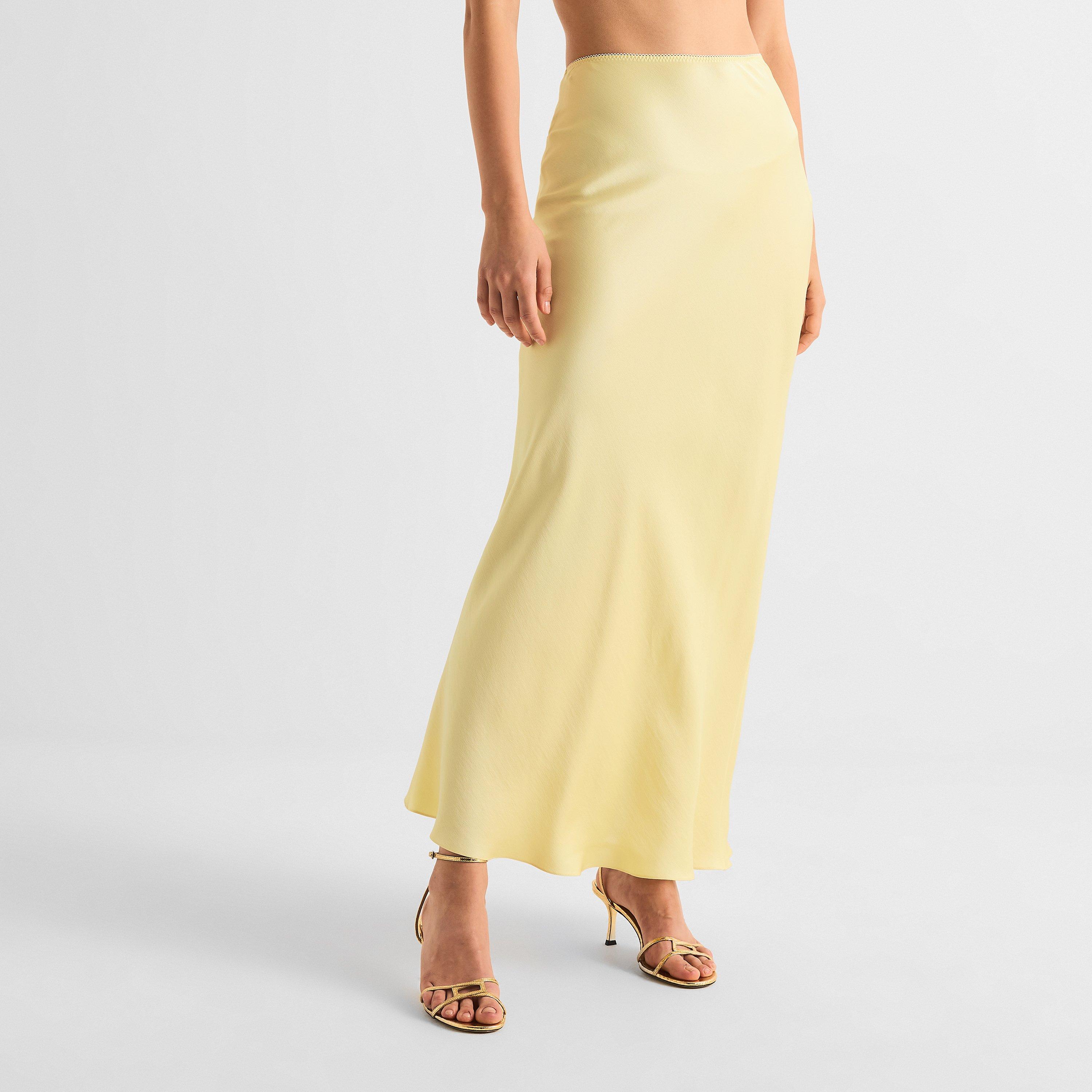Yellow - Anna October - Women's Lesya Midi Skirt - 3
