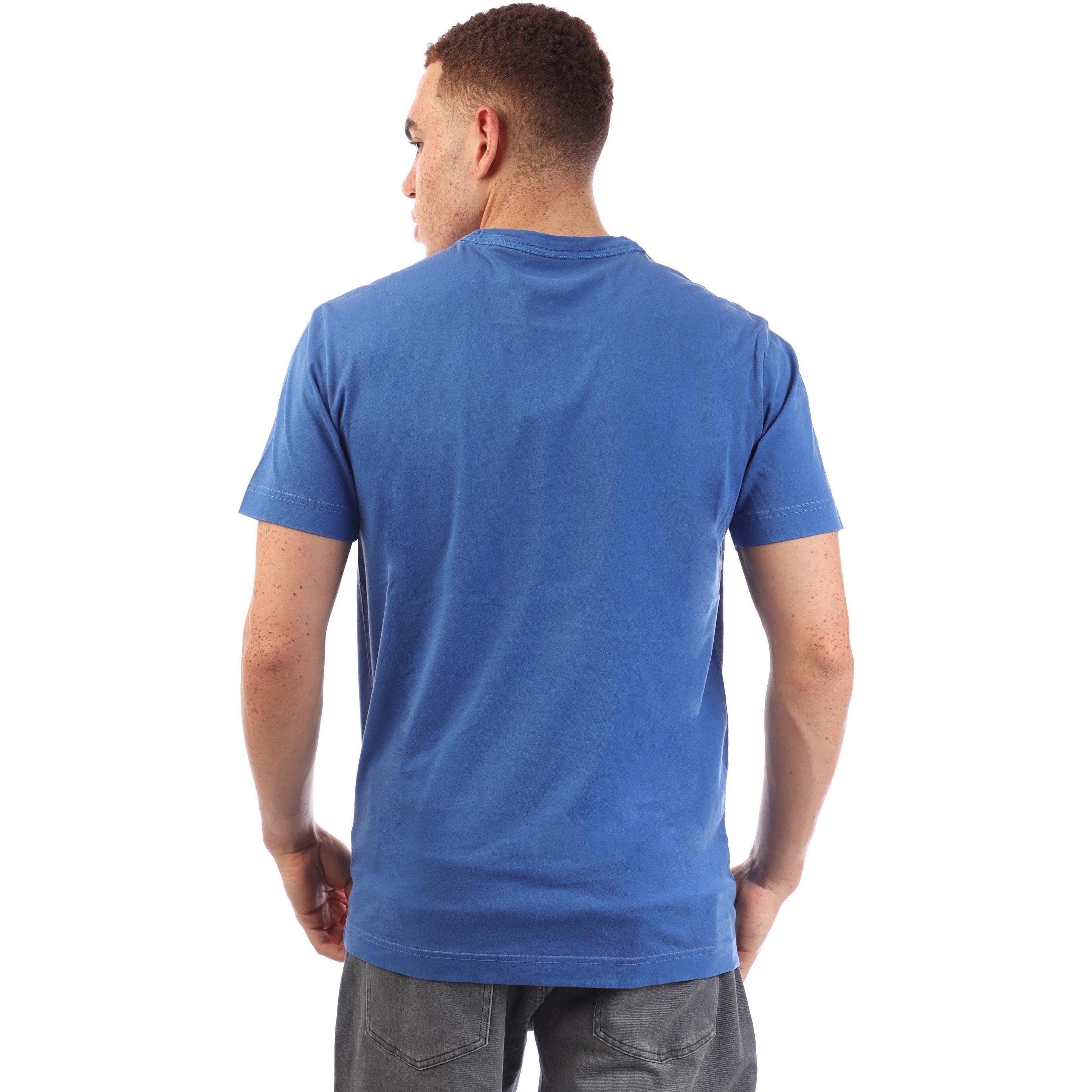 Blue - Gant - Sunfaded T-Shirt - 3