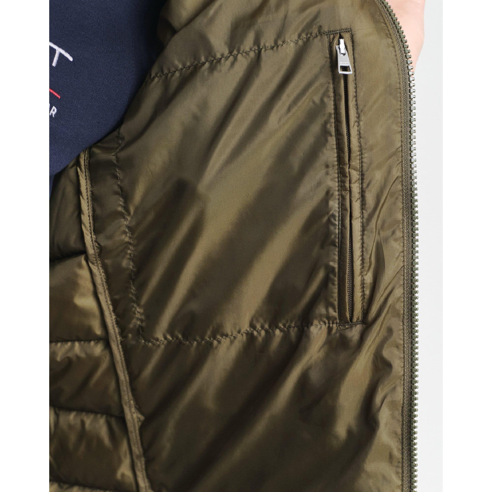 Green - Gant - Light Down Gilet - 3