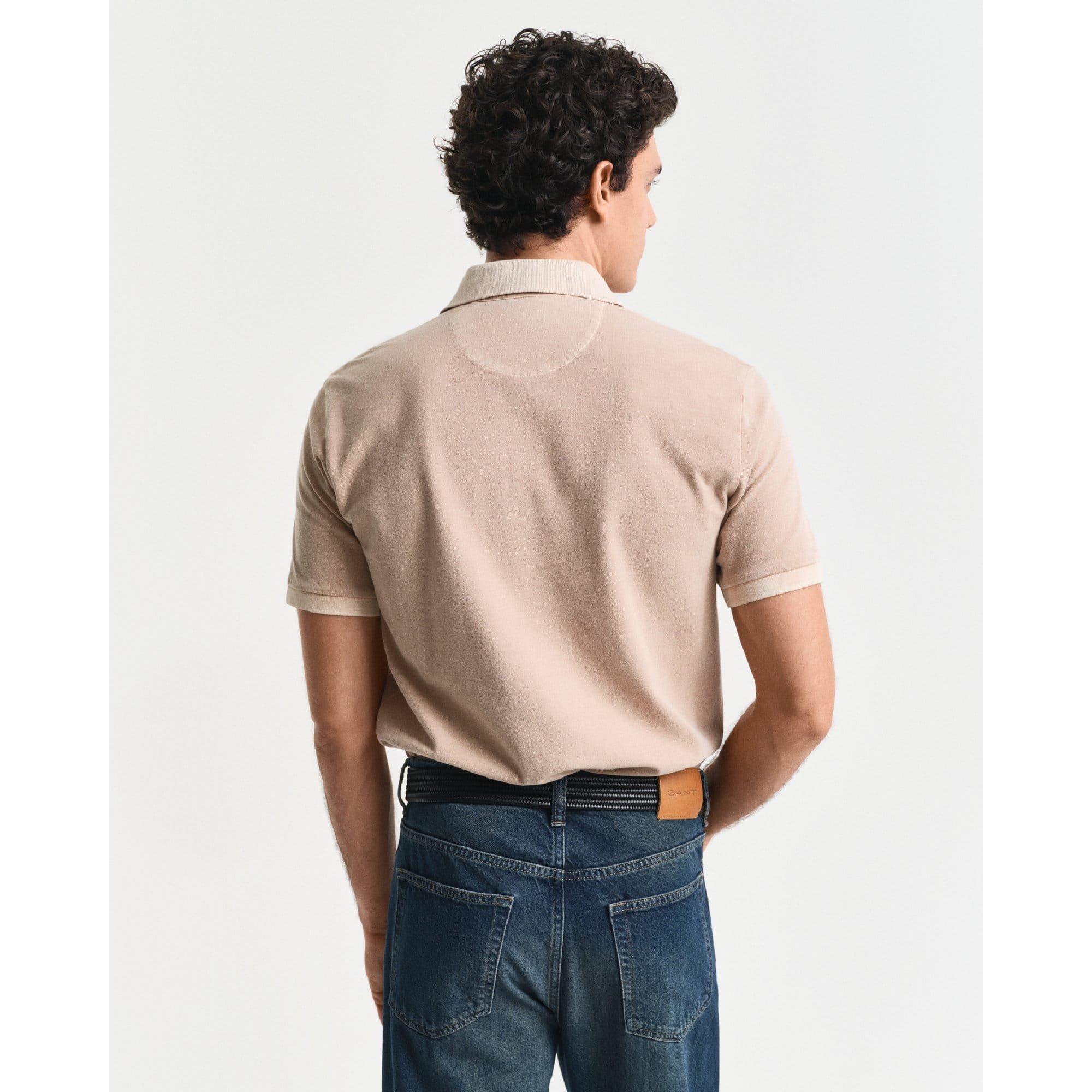 Sand - Gant - Sunfaded Piqu¿ Polo Shirt - 2