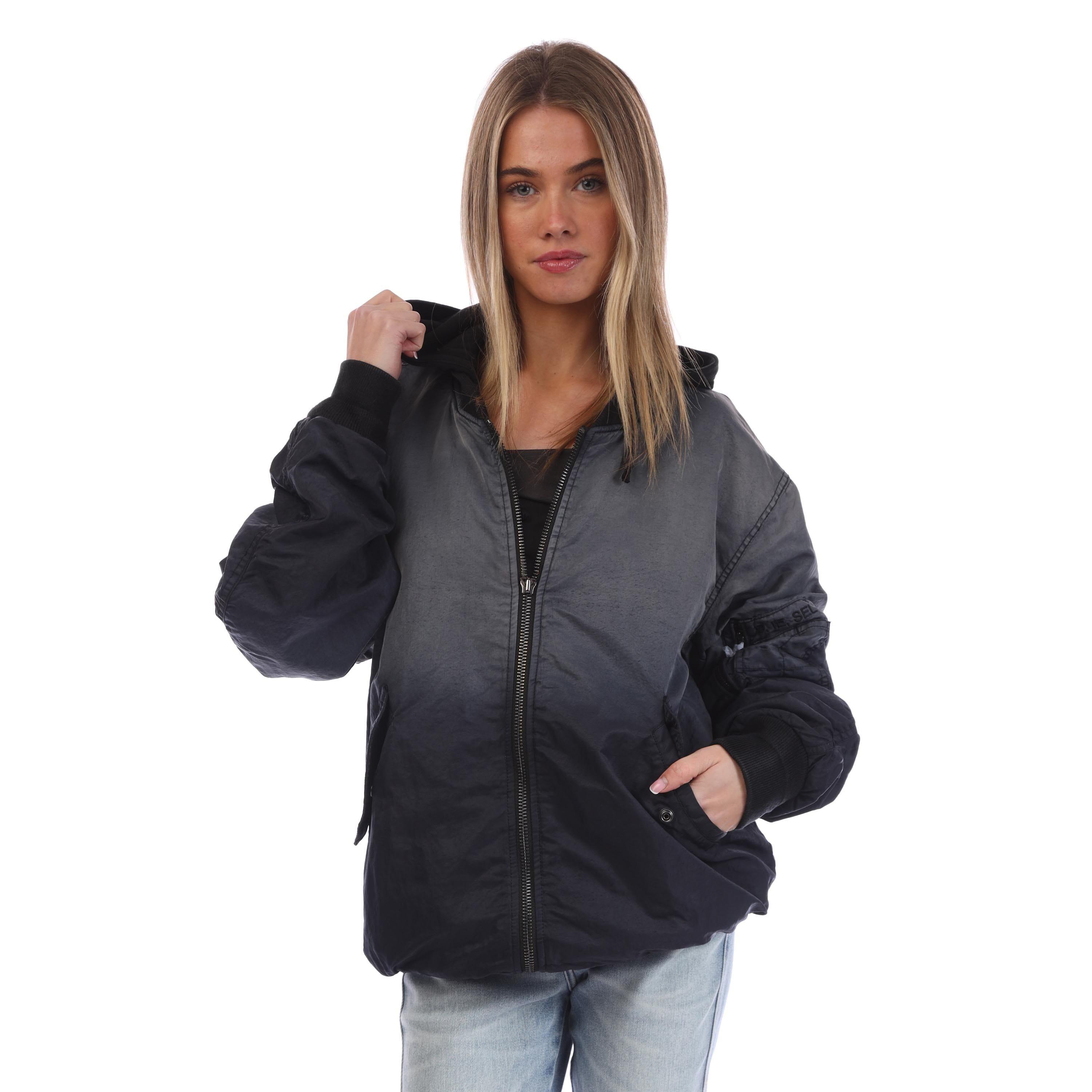 Black - Diesel - J-Common Bomber Jacket - 1