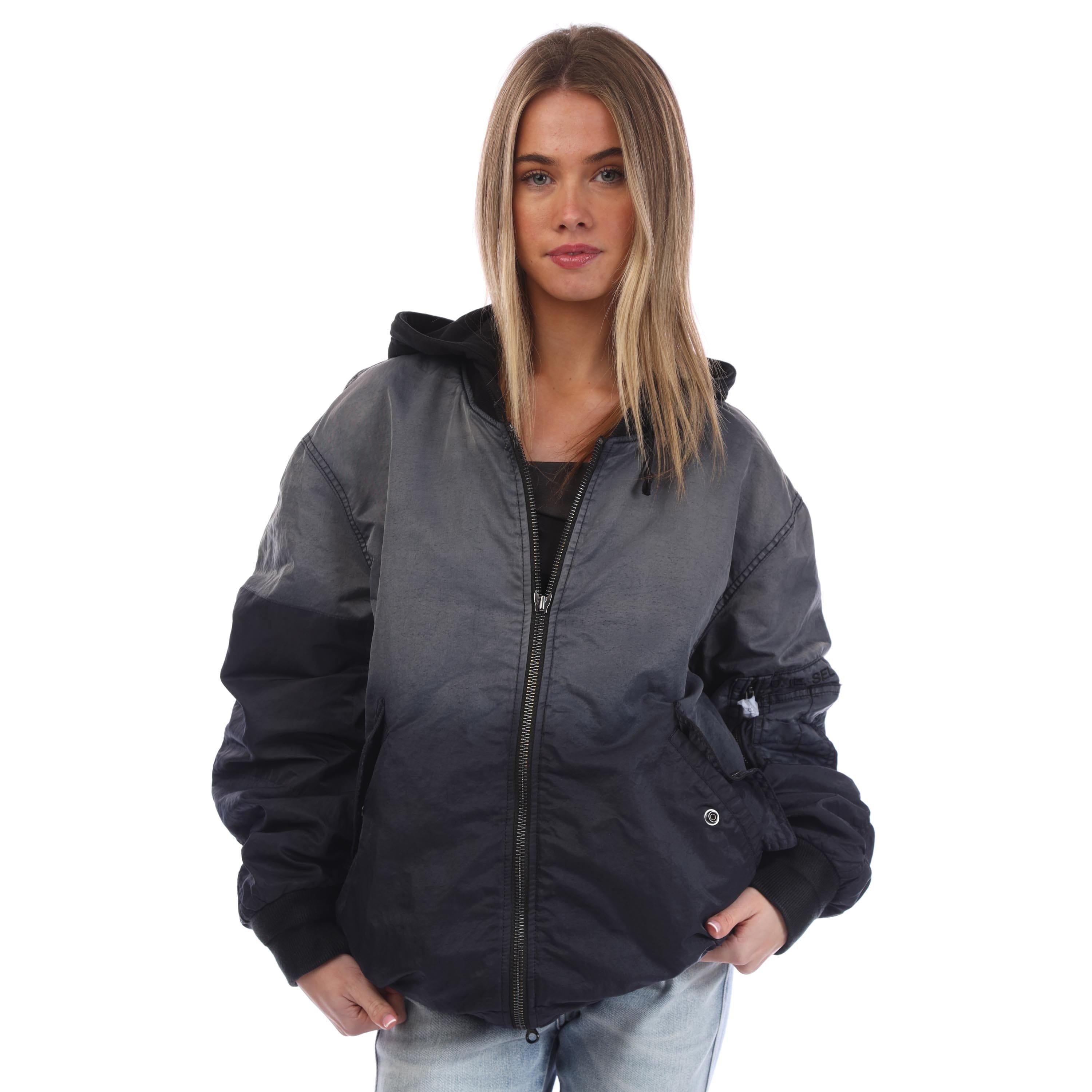 Black - Diesel - J-Common Bomber Jacket - 2